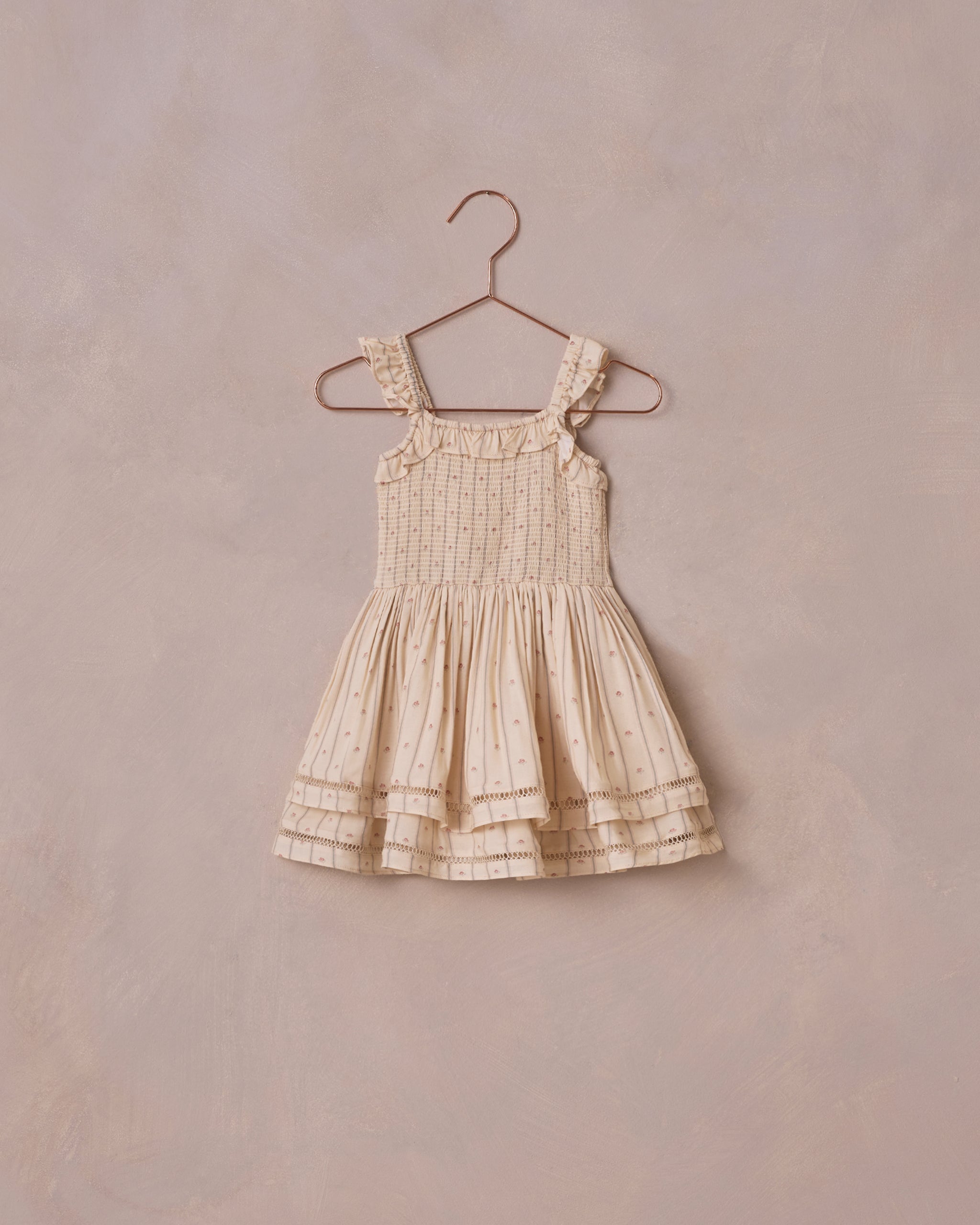 Robe Birdie | Rayures victoriennes