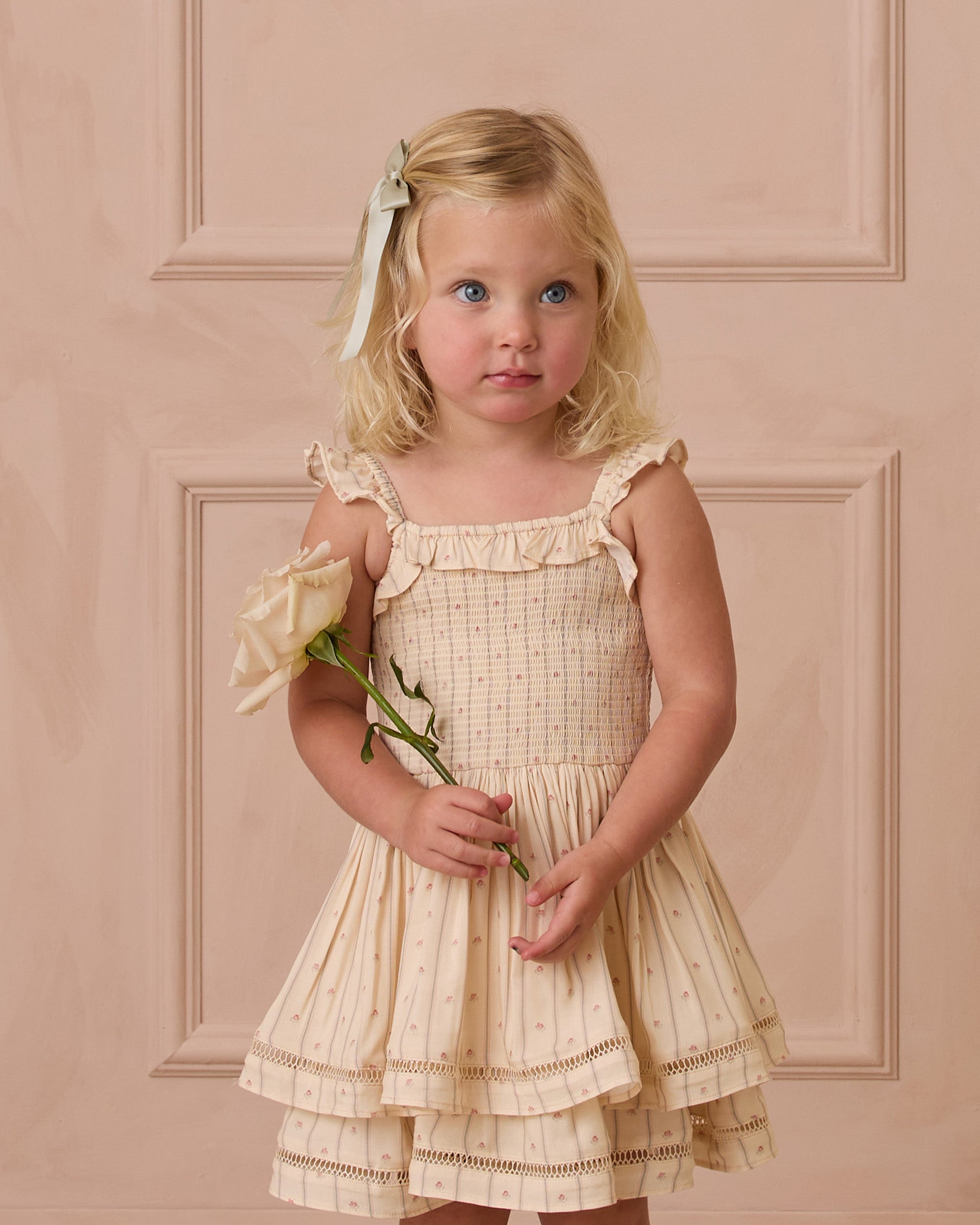 Robe Birdie | Rayures victoriennes