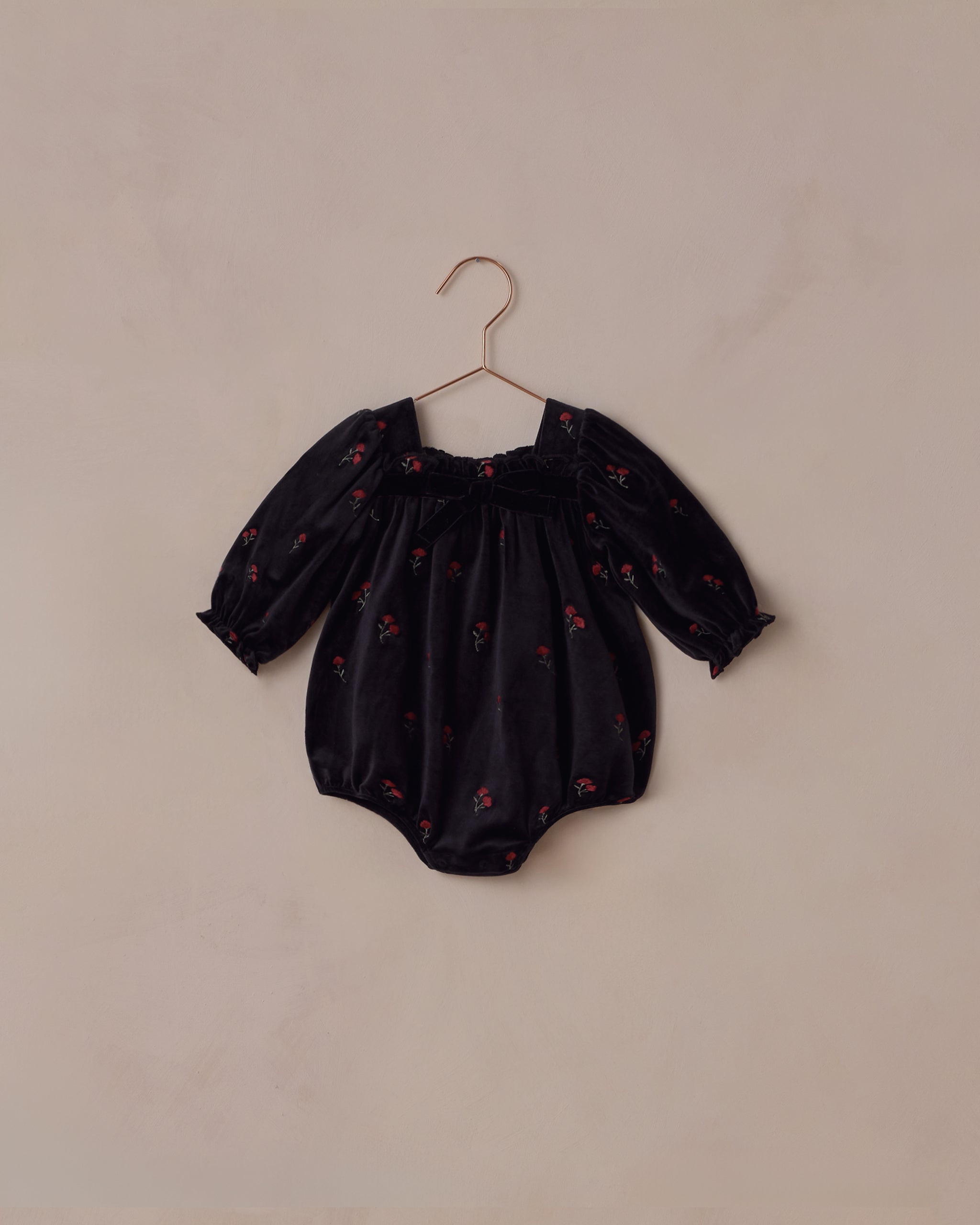 Combinaison Annette | Velours fleuri