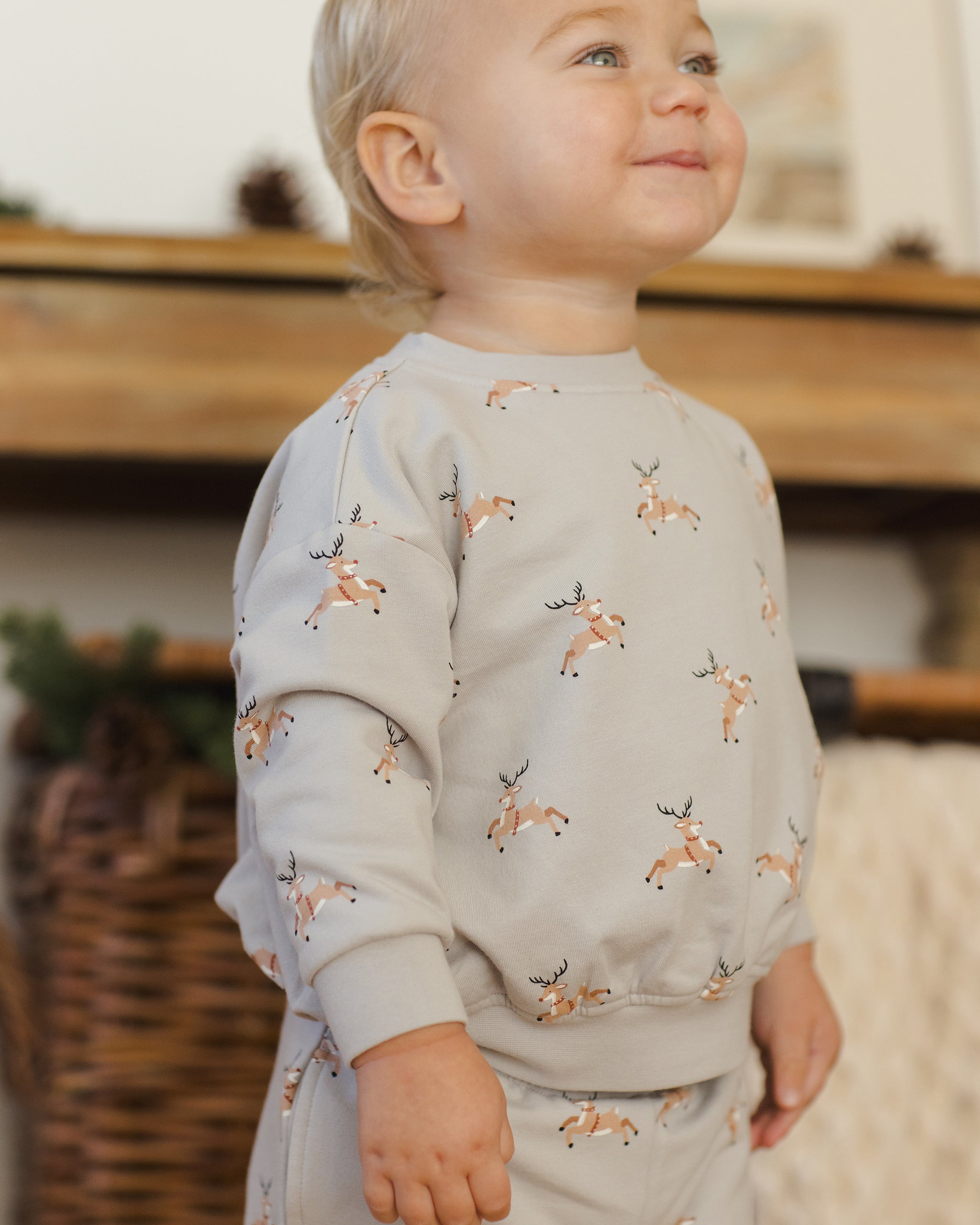 Sweat-shirt polaire décontracté || Renne
