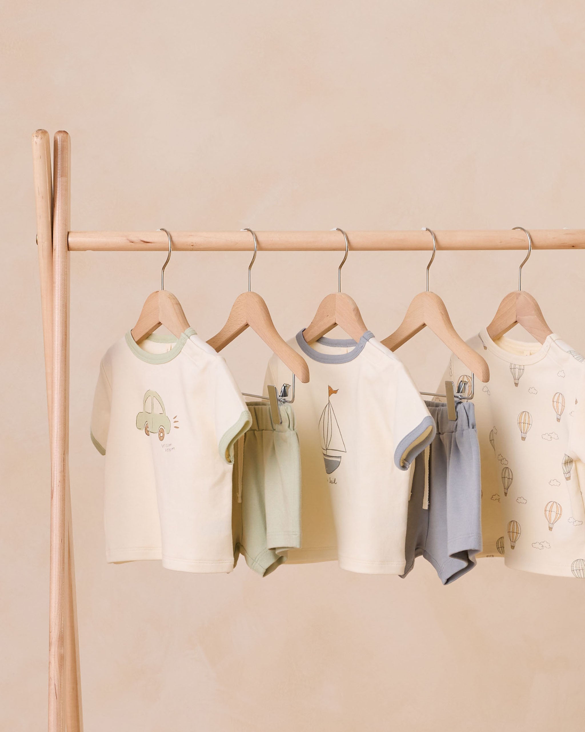 -T-shirt Boxy || Montgolfières-