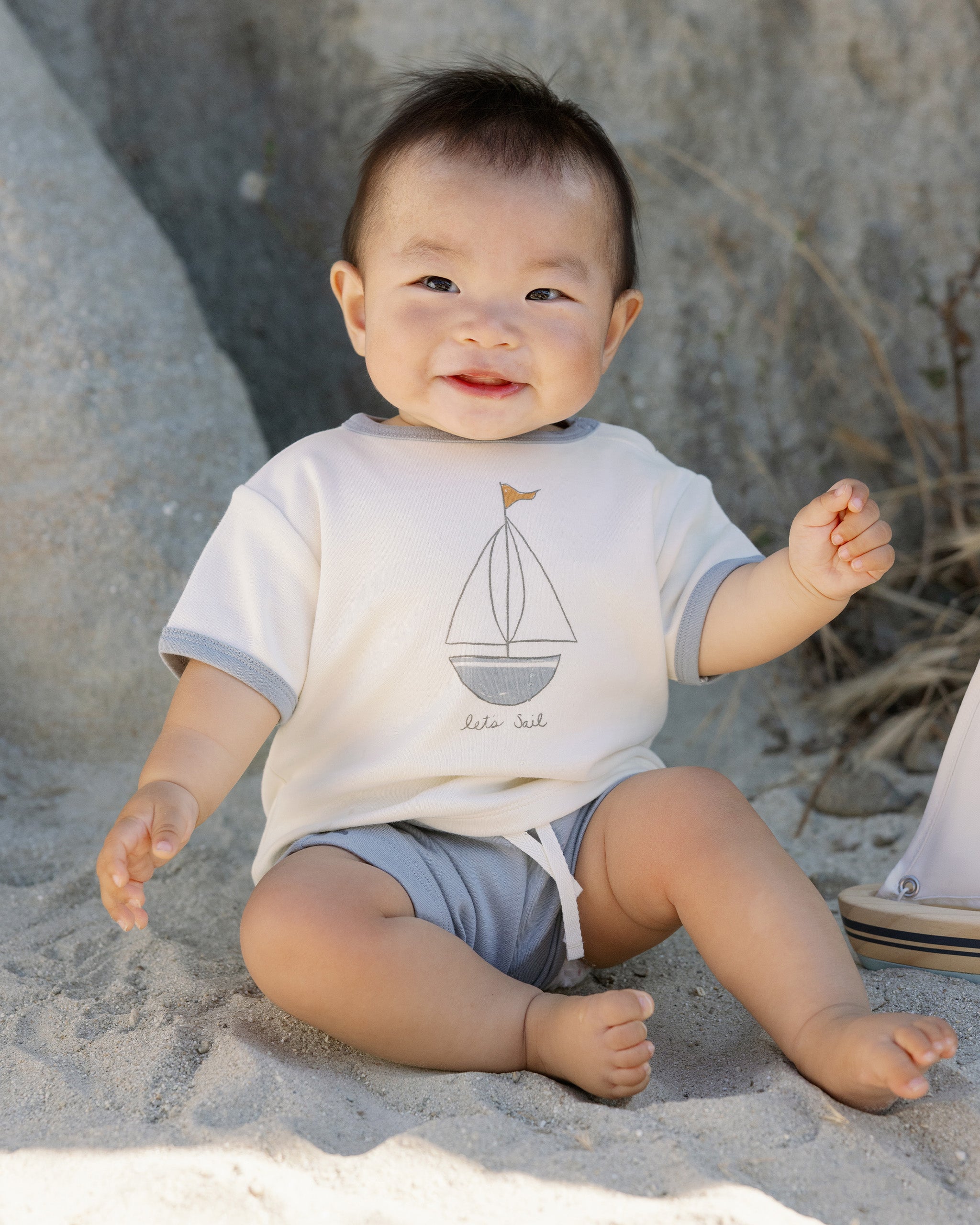 -T-shirt Ringer || Bateau-