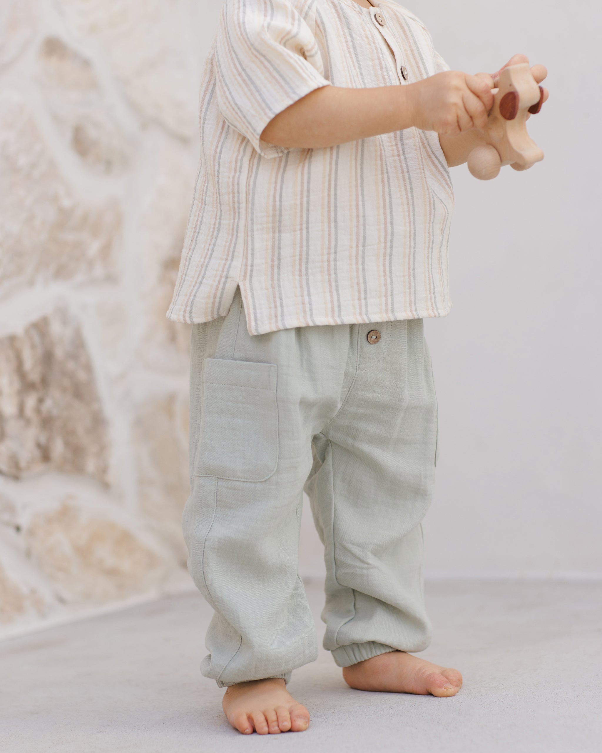 Pantalon Luca || Sauge