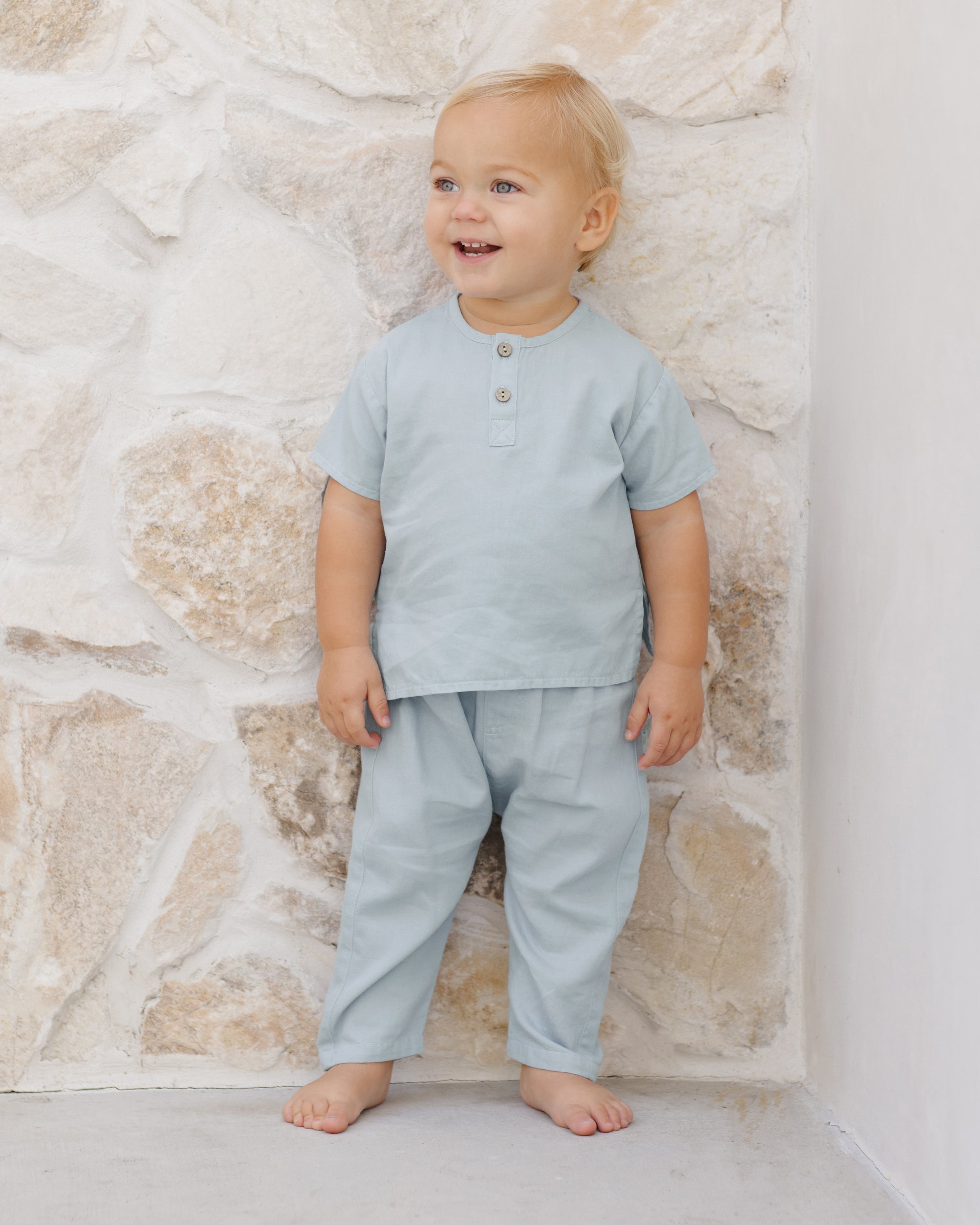 Pantalon en chambray || Chambray
