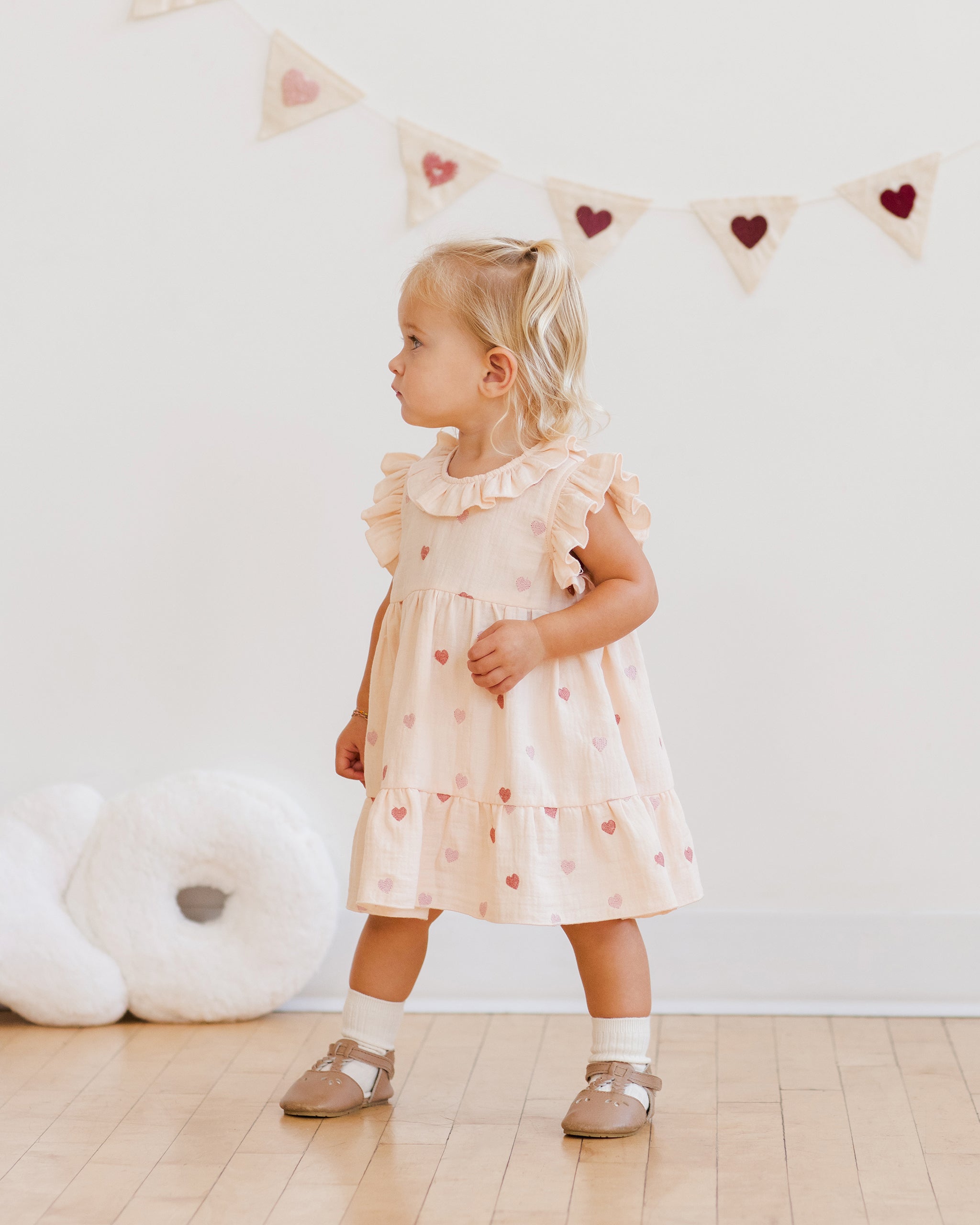 Robe Charlotte || Broderie coeur