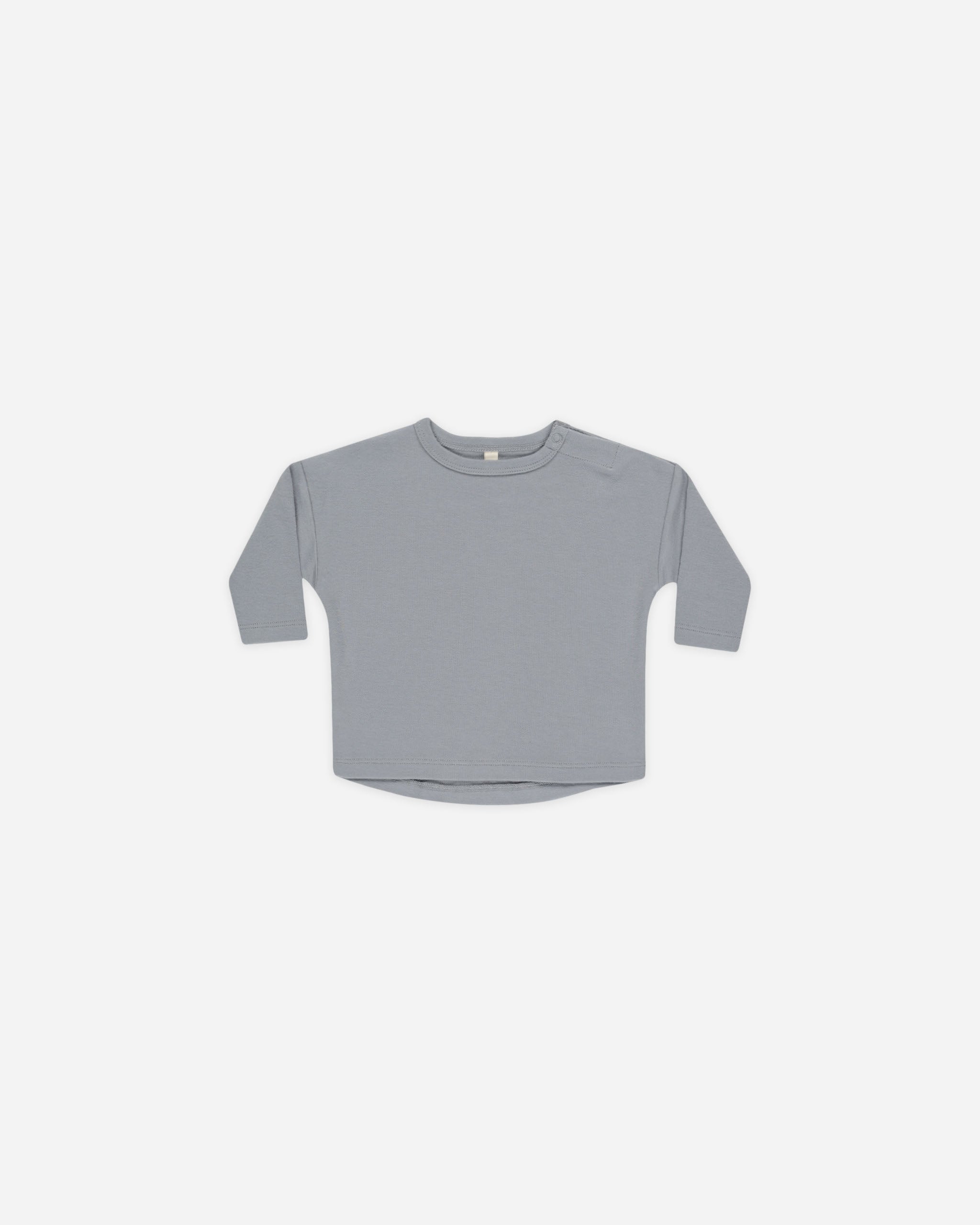 -T-shirt à manches longues || Bleu-