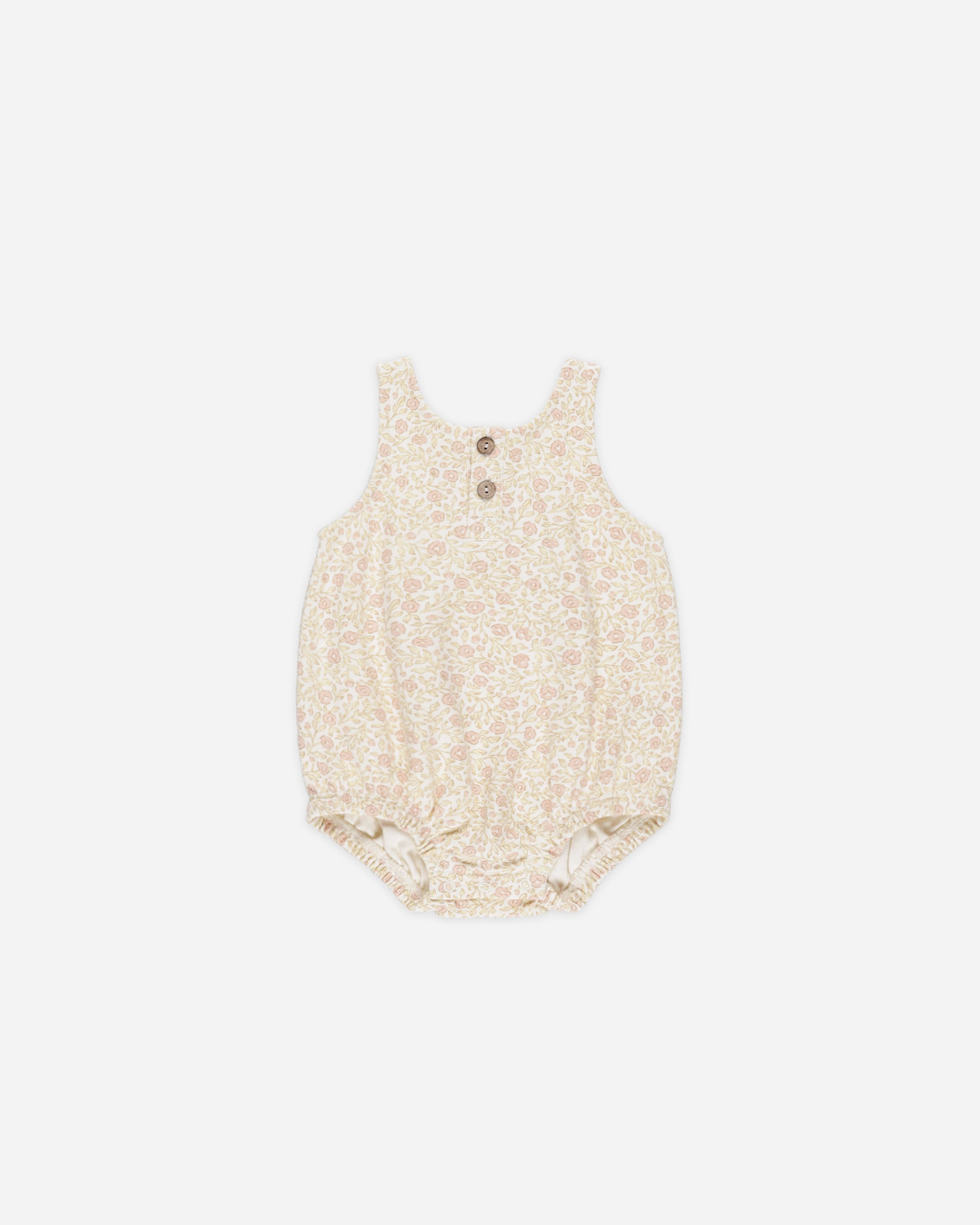 Sleeveless Bubble Romper || Primrose