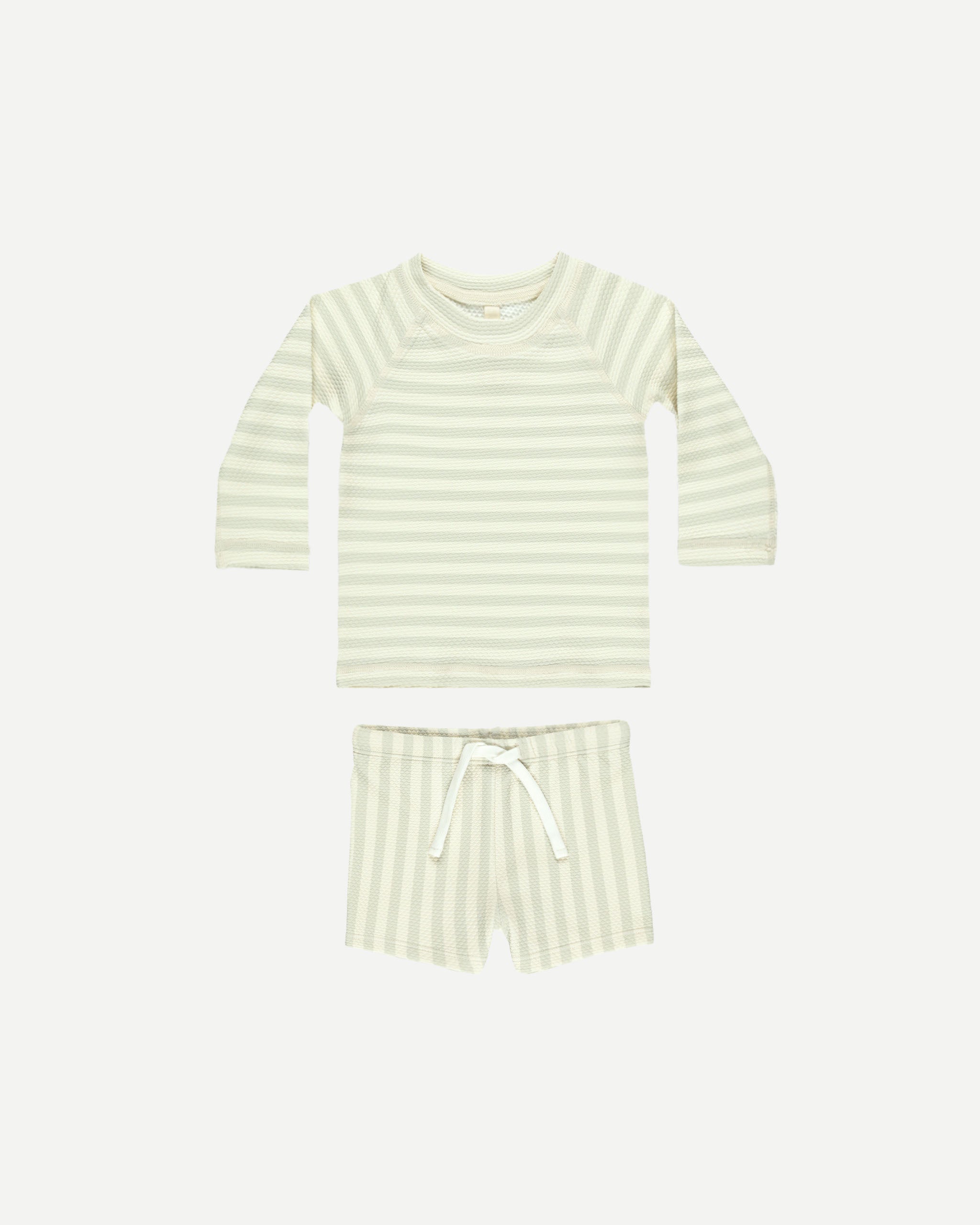 Quincy Mae Finn Rashgaurd & Short Set - Fish main image 1