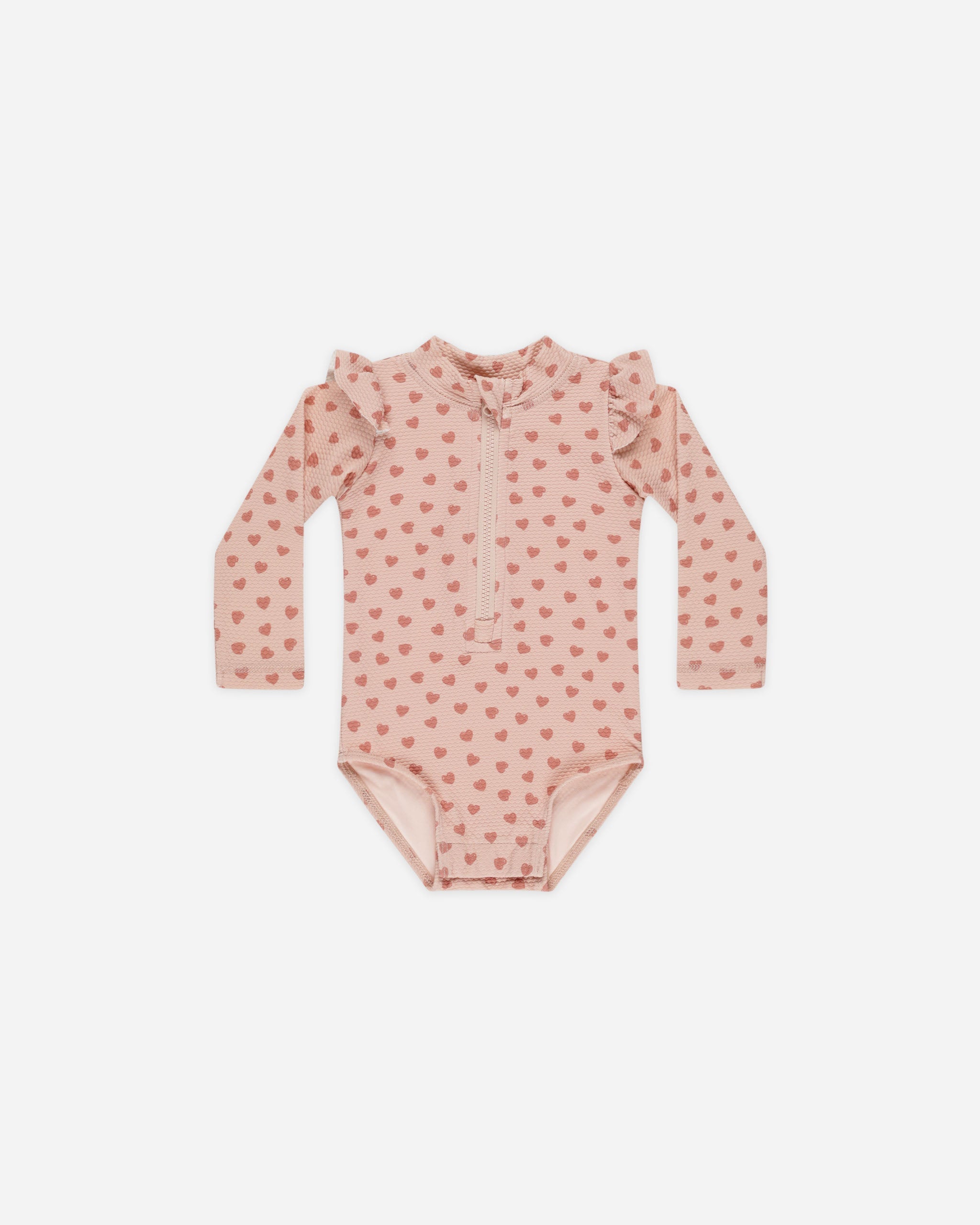 - Maillot de bain une pièce Byron Rashguard || Cœurs-