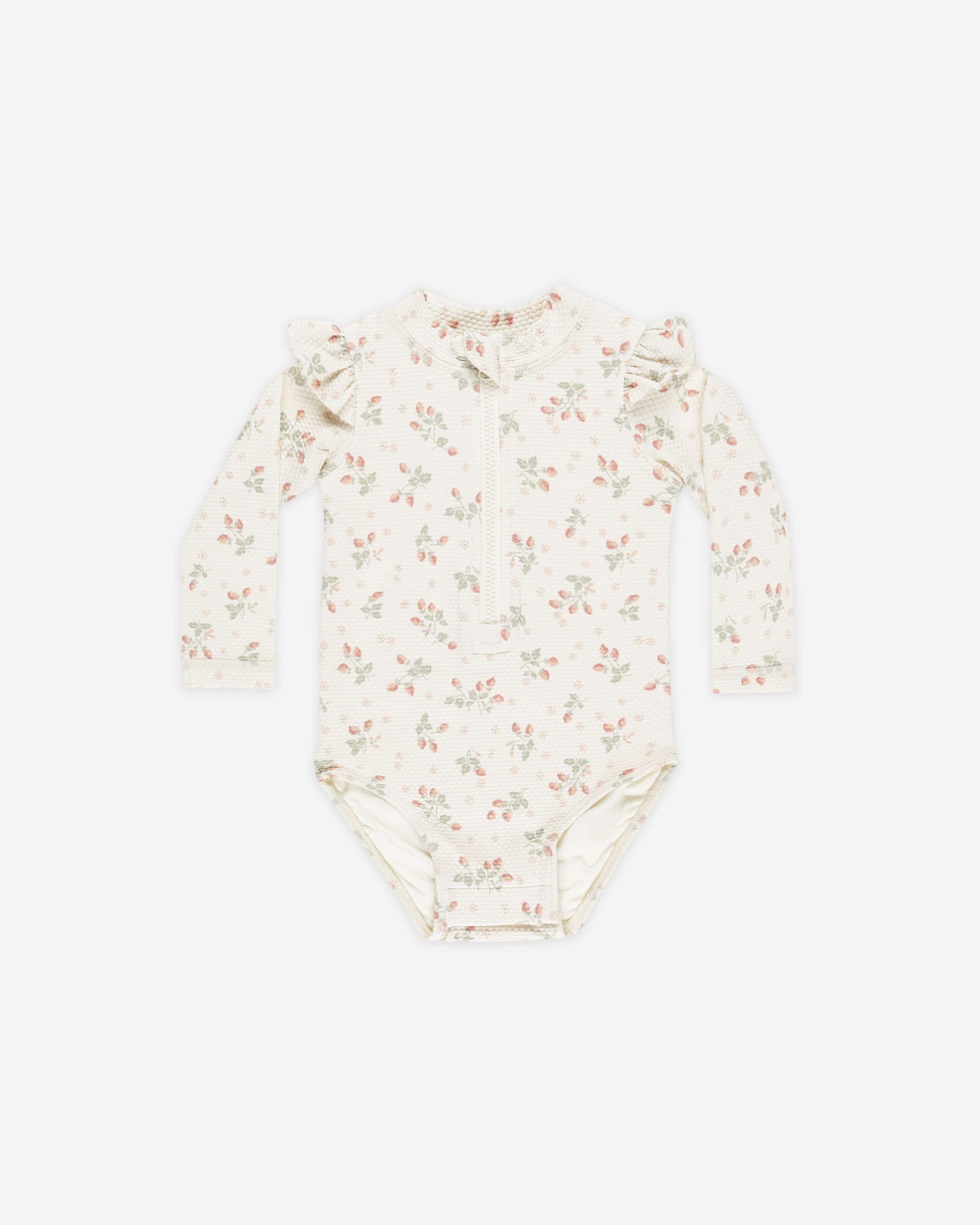 Maillot de bain une-pièce Byron Rashguard || Fraises