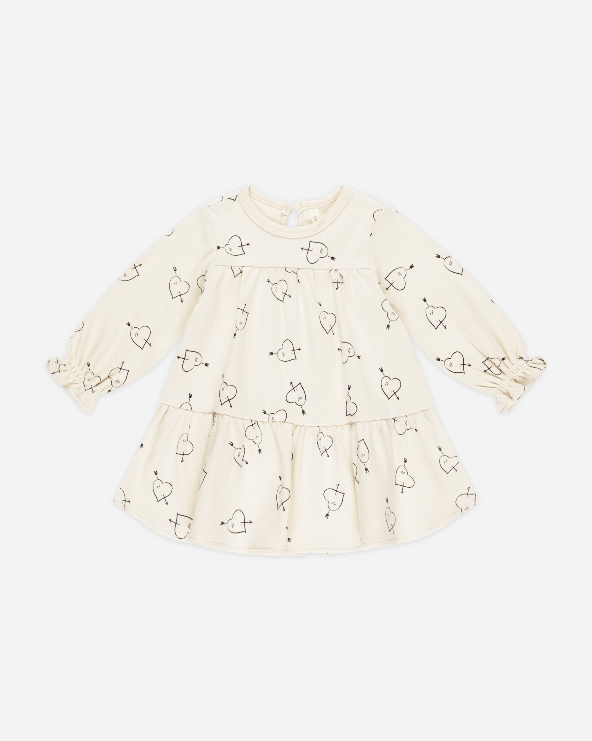 Robe en jersey à volants || Cupidon