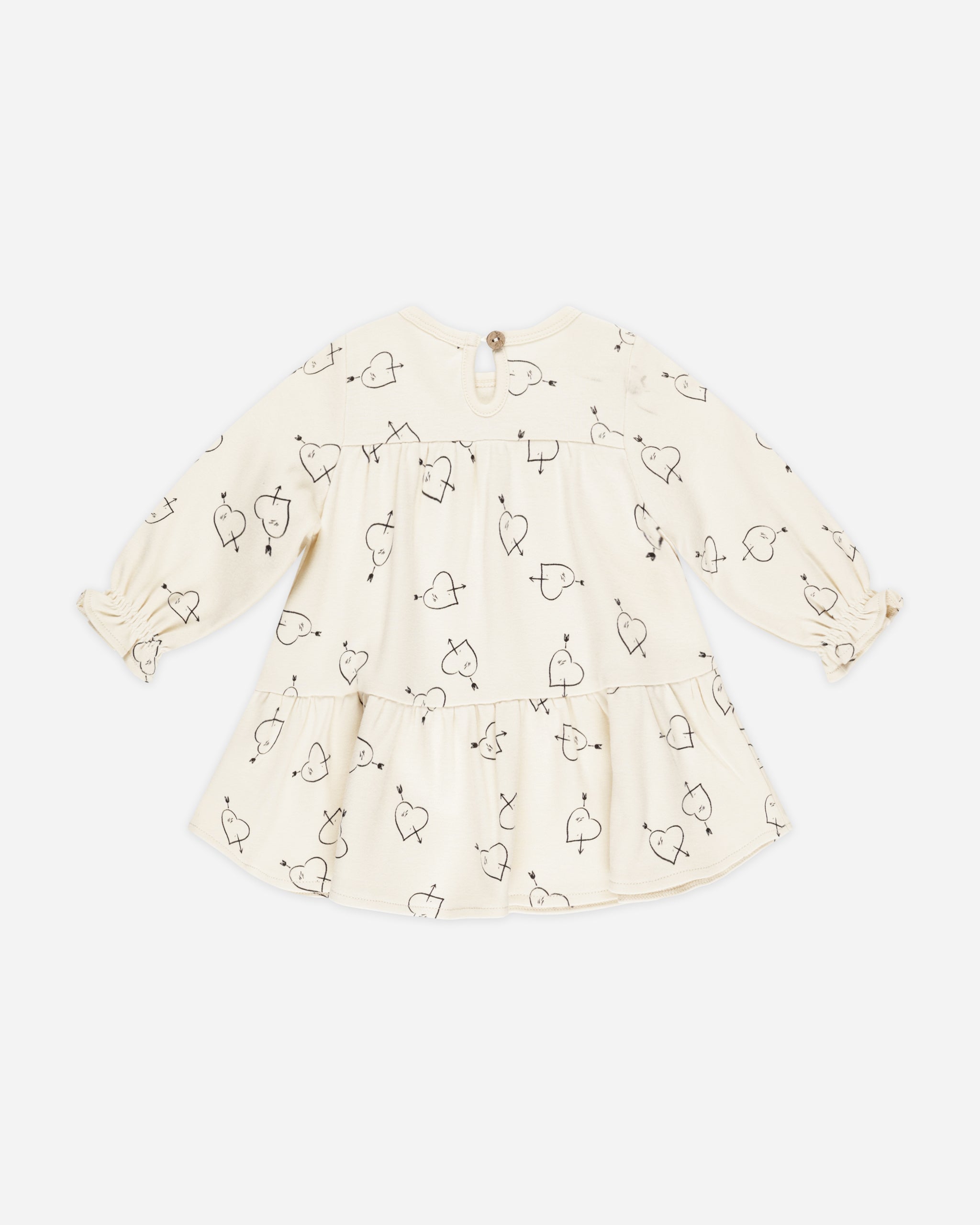 Robe en jersey à volants || Cupidon