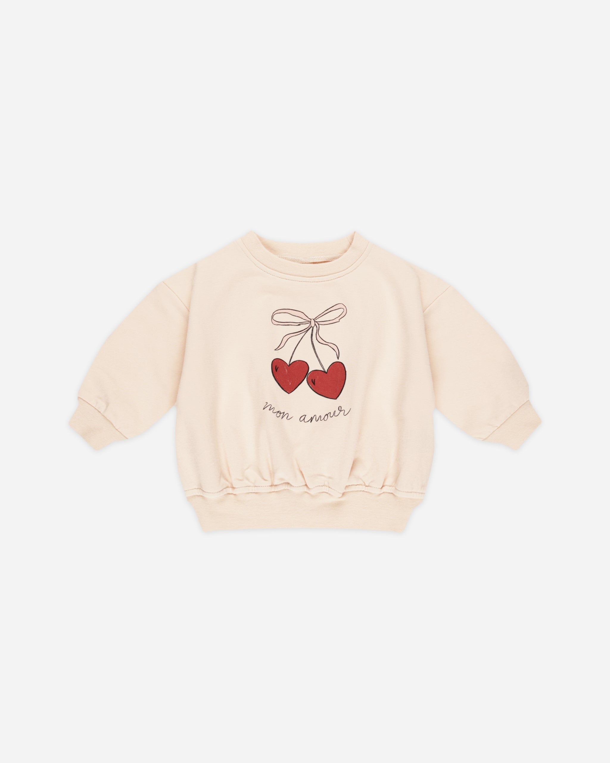 Sweat-shirt en polaire décontracté || Mon Amour