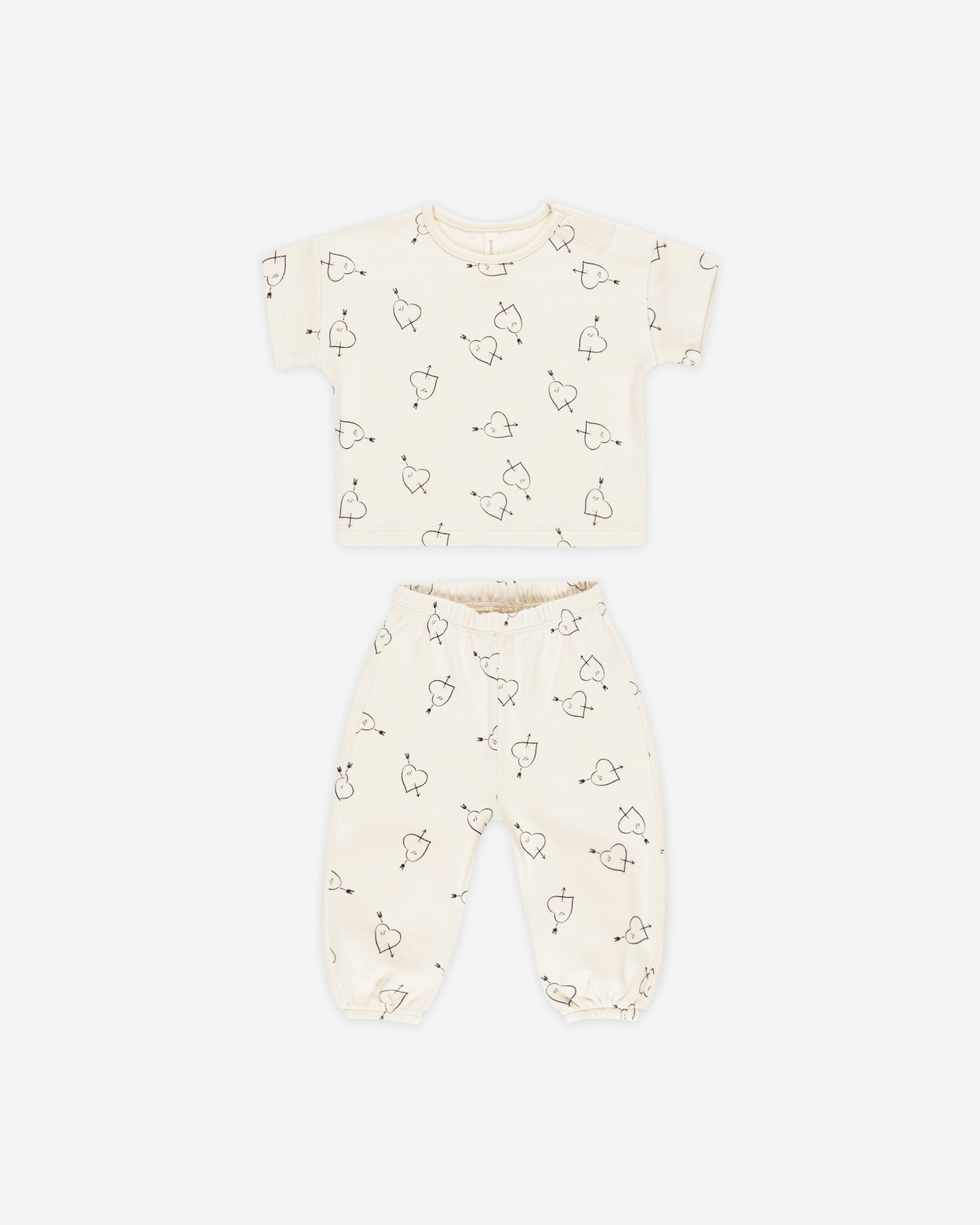 Ensemble T-shirt + pantalon en jersey || Cupidon