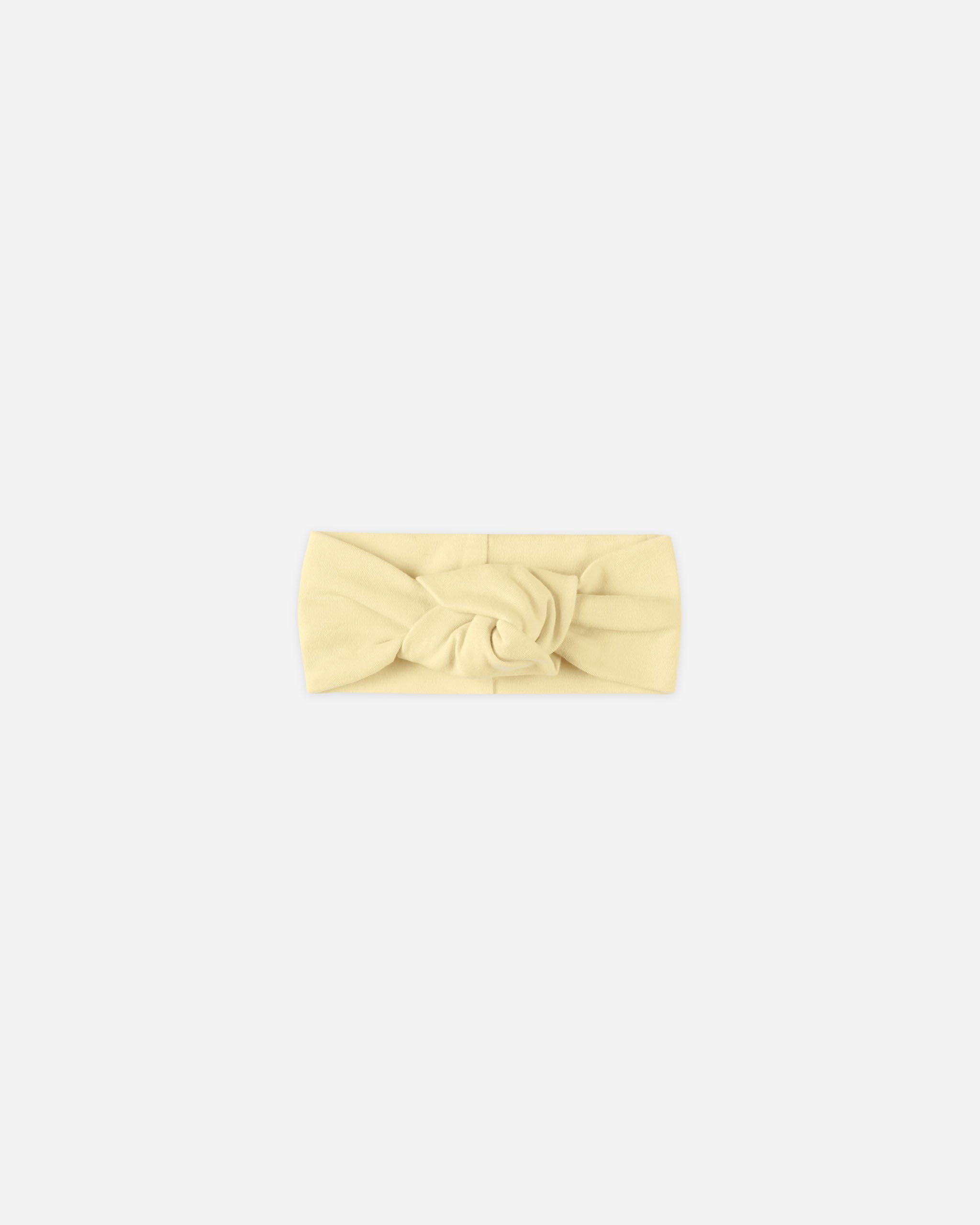 -Bandeau noué || Jaune-