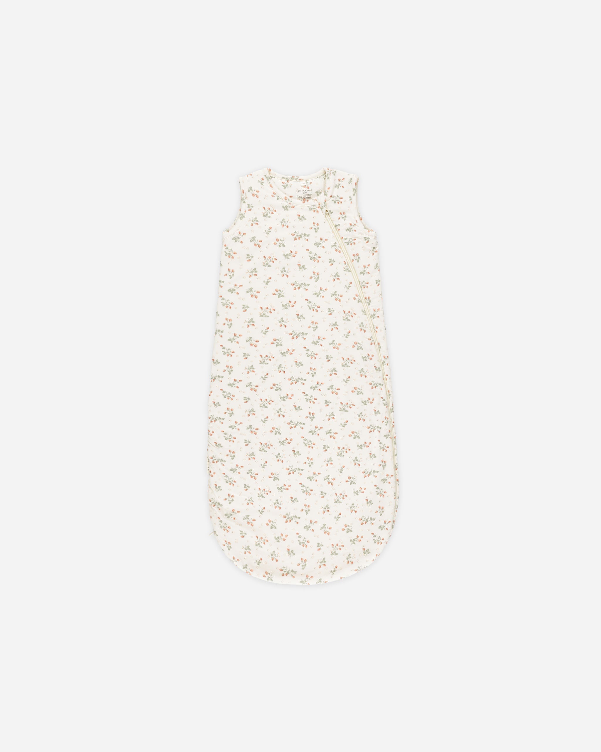 Bamboo Sleep Bag || Strawberries