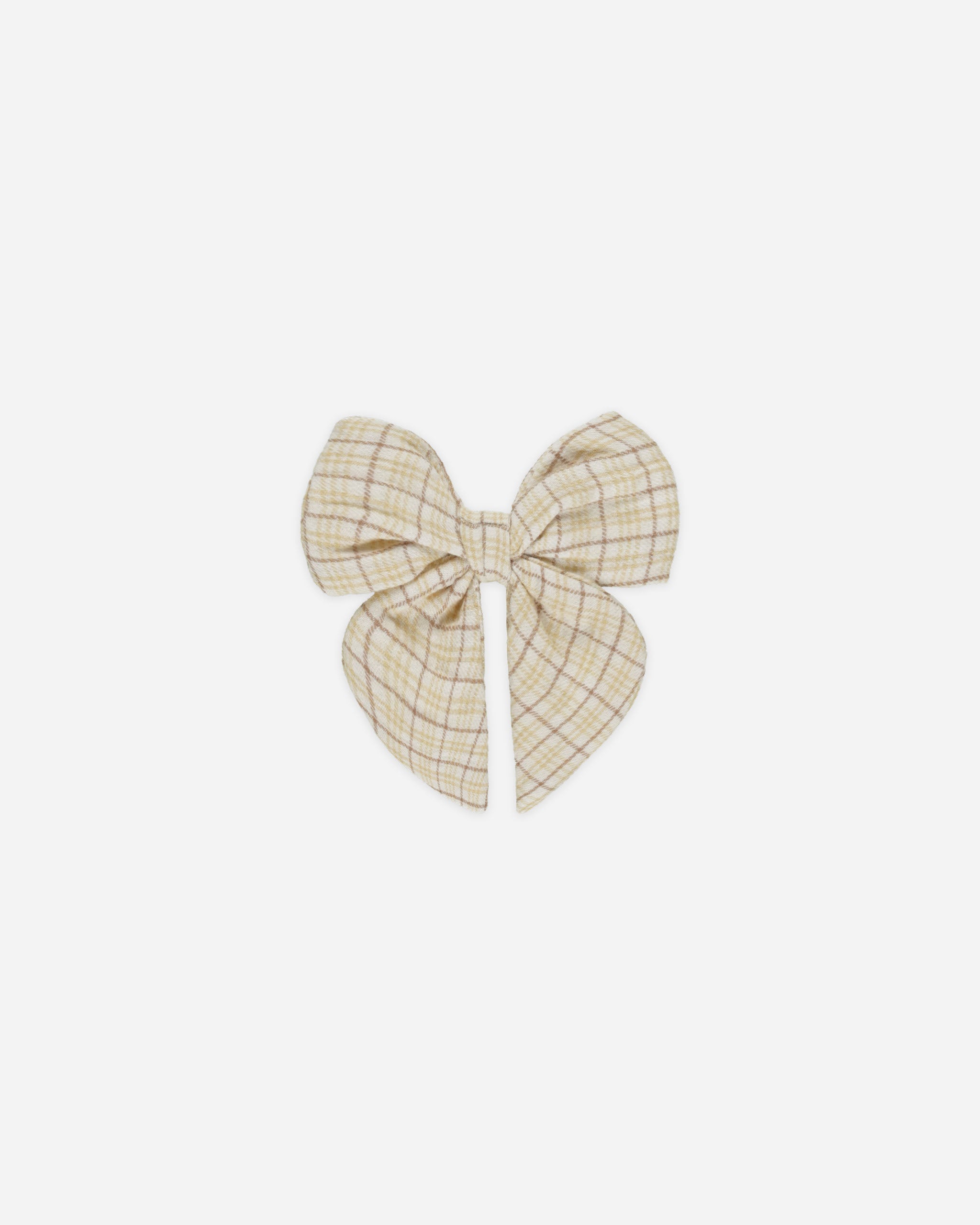 -Nœud || Plaid jaune-