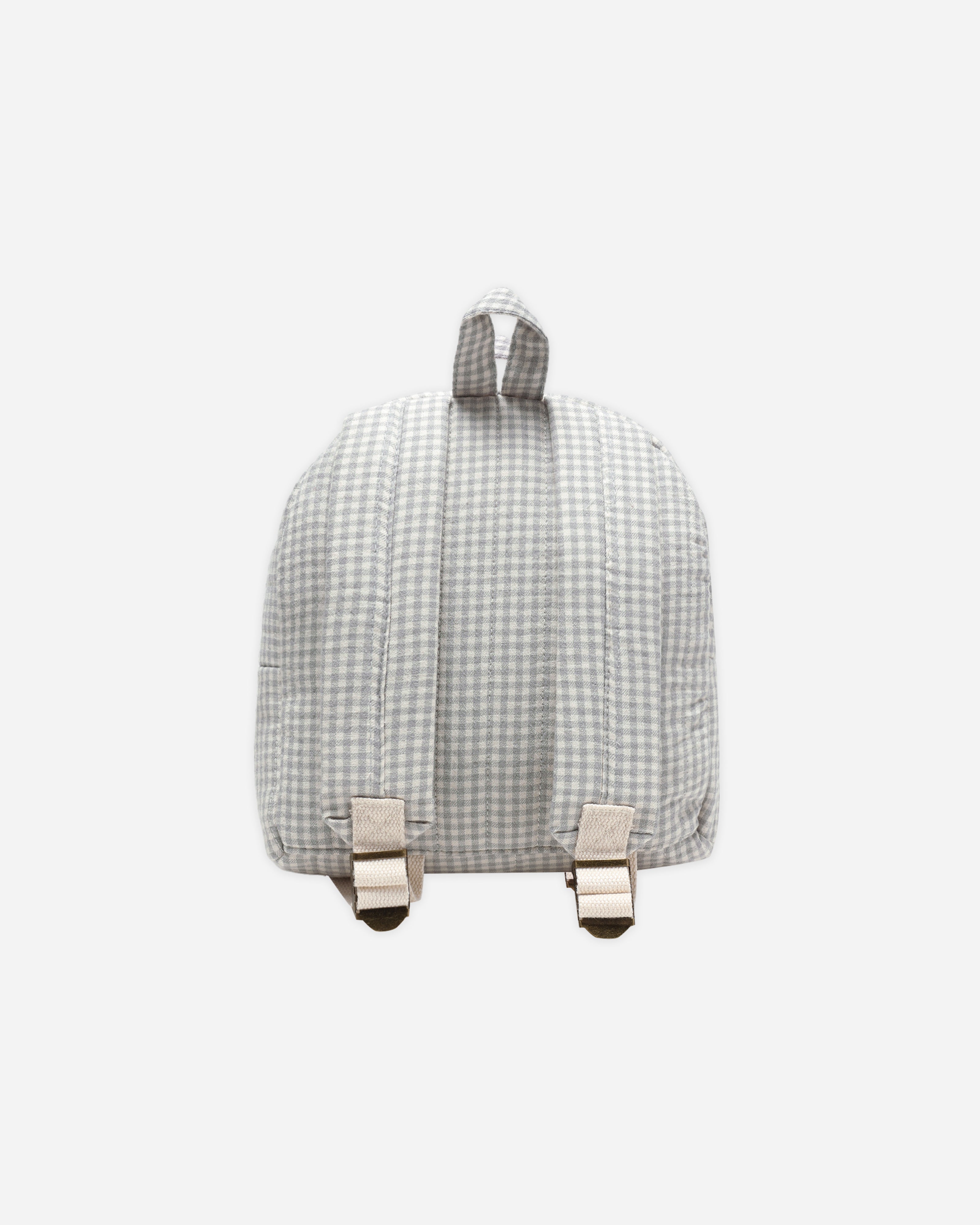 Mini sac à dos || Vichy bleu