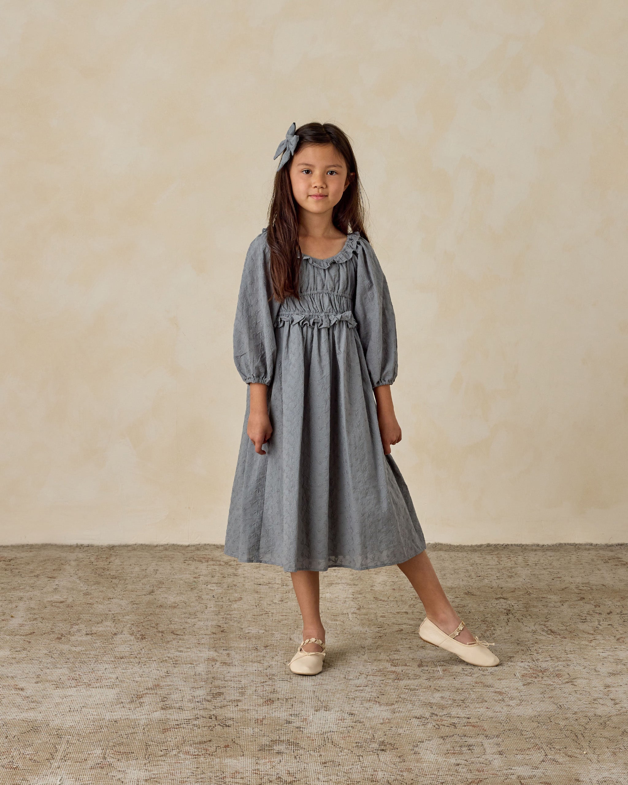 Robe Junie | Bleu français