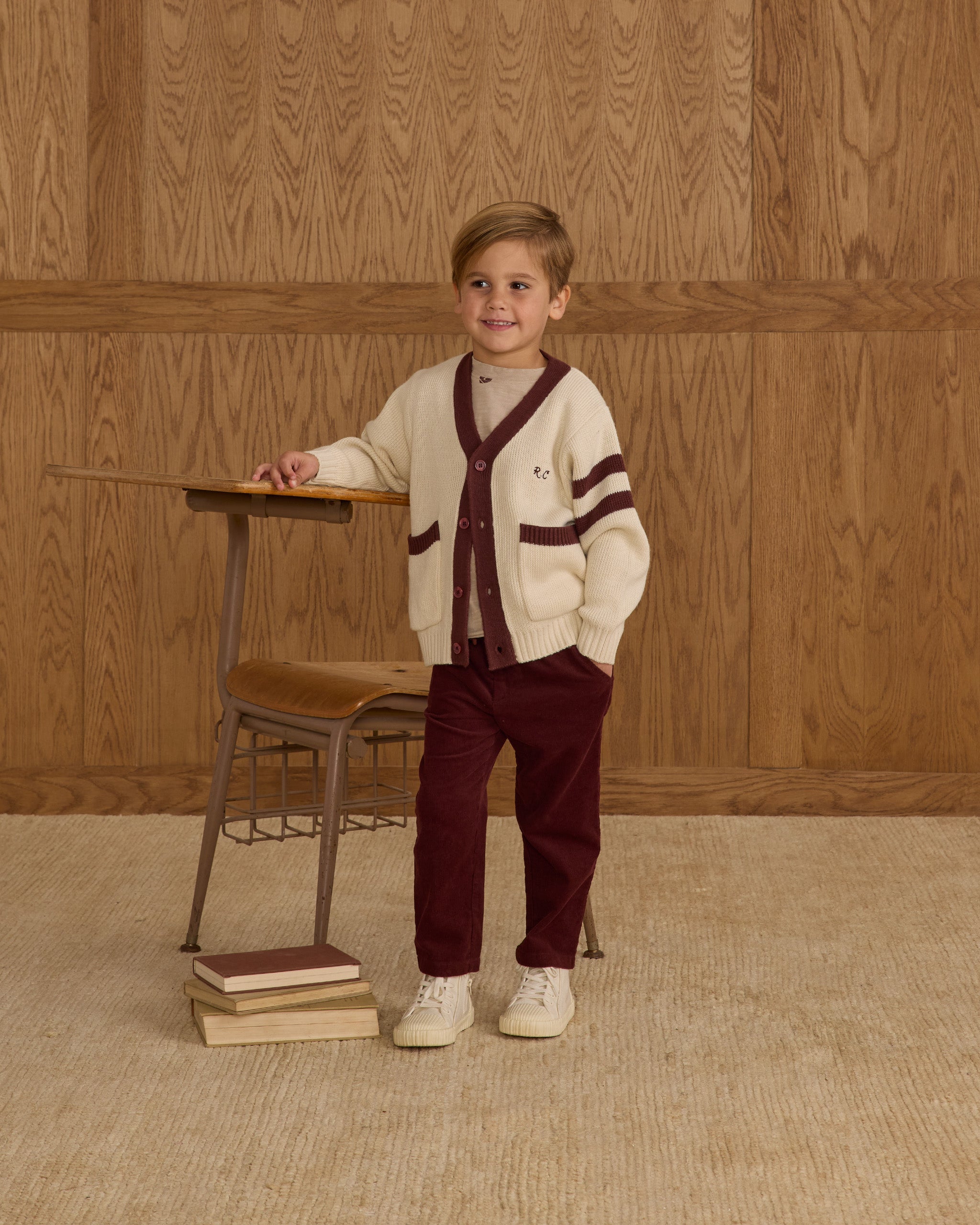 Cardigan Haywood || Naturel