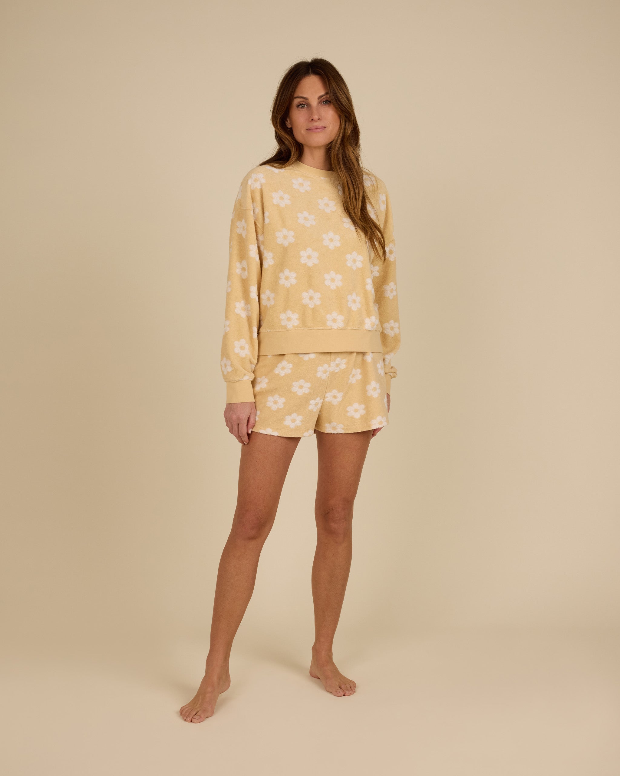 Terry Short  | Daisy - Rylee + Cru | Kids Clothes | Trendy Baby Clothes | Modern Infant Outfits |