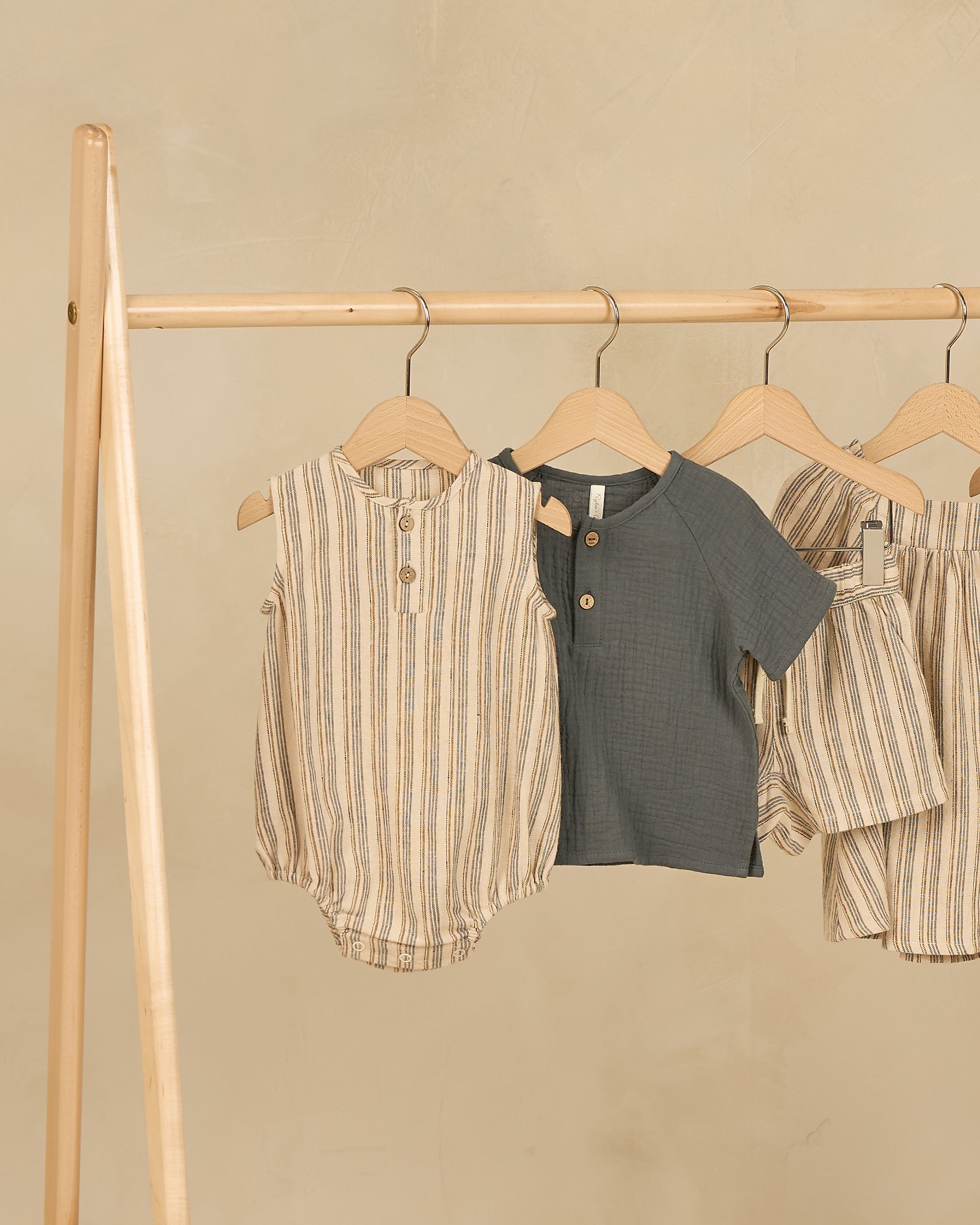 Beau Romper || Nautical Stripe