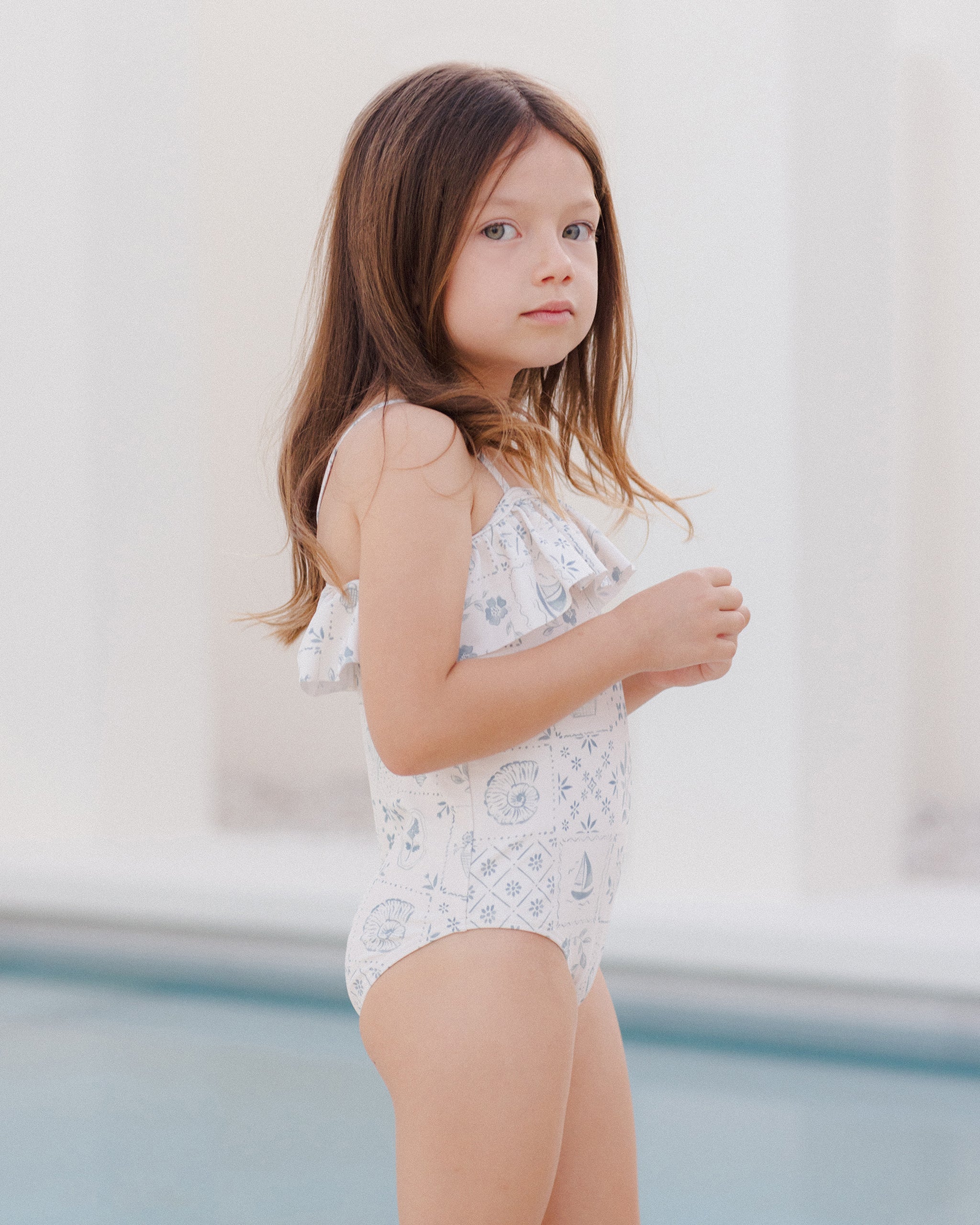 Ruffle One-Piece || Tile