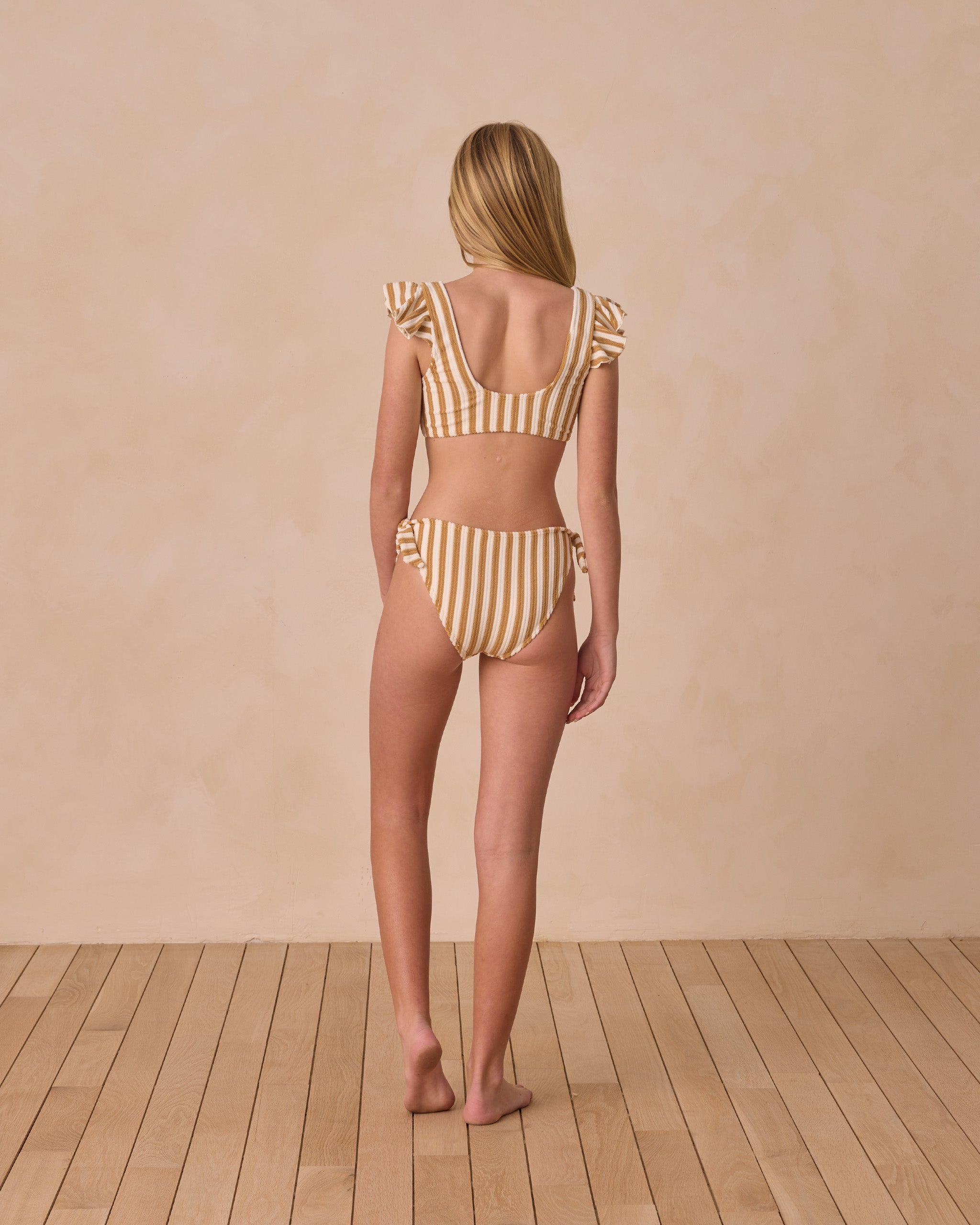 Ojai Bikini | Marigold Stripe