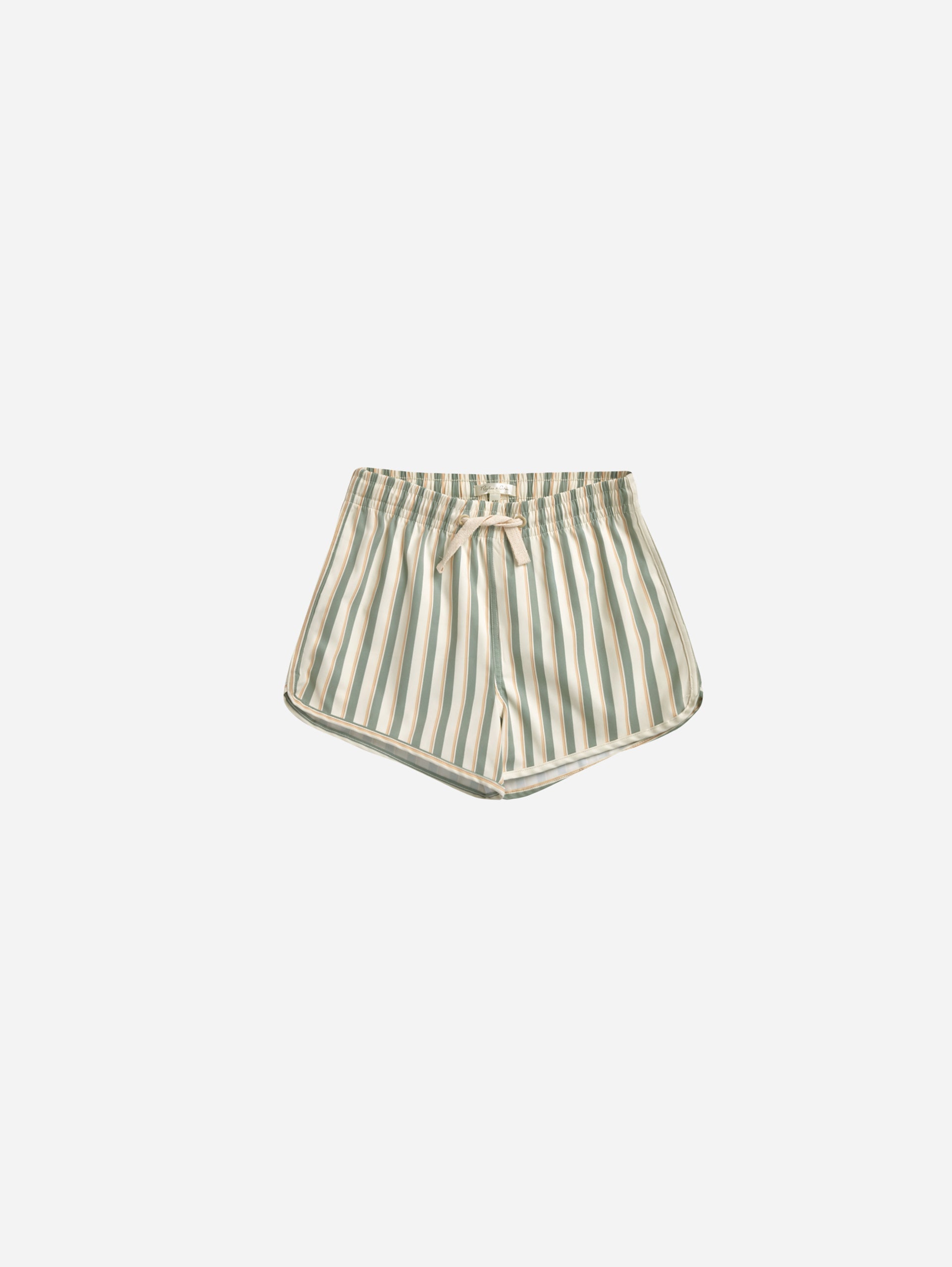 Swim Trunk || Aqua Stripe - Rylee + Cru | Kids Clothes | Trendy Baby Clothes | Modern Infant Outfits |