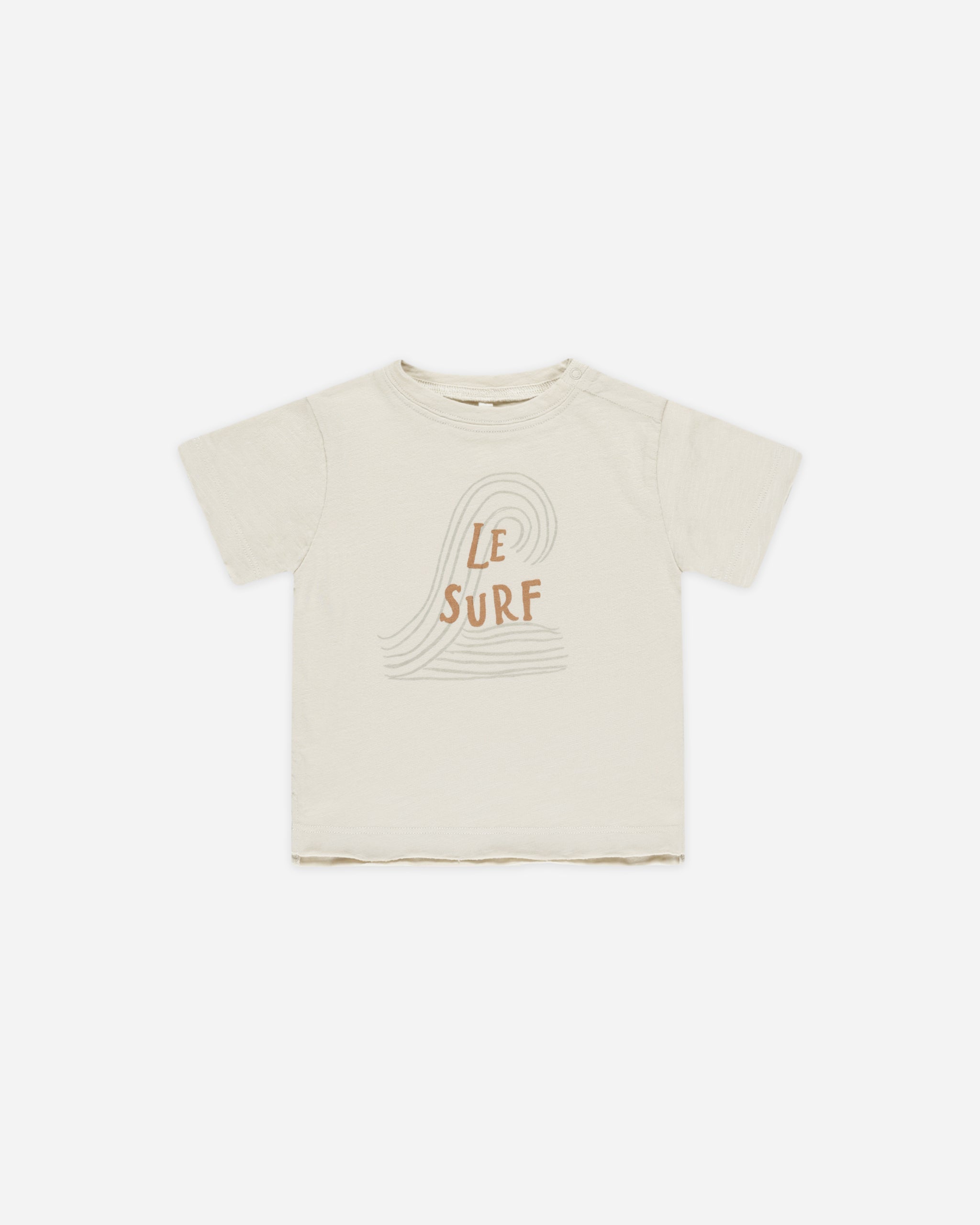 T-shirt à bords bruts || Le Surf