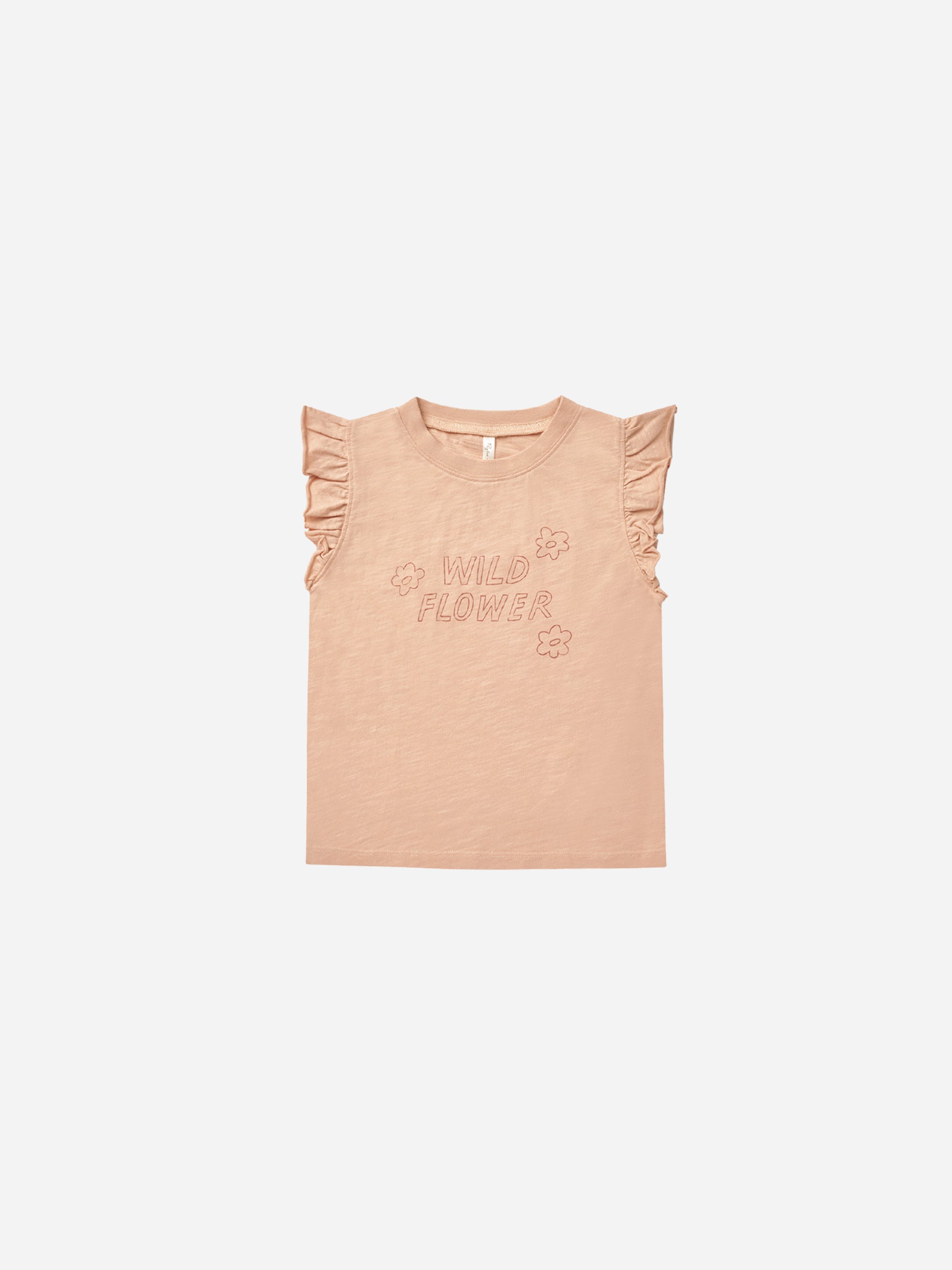 Ruffled Tank || Wild Flower - Rylee + Cru | Kids Clothes | Trendy Baby Clothes | Modern Infant Outfits |