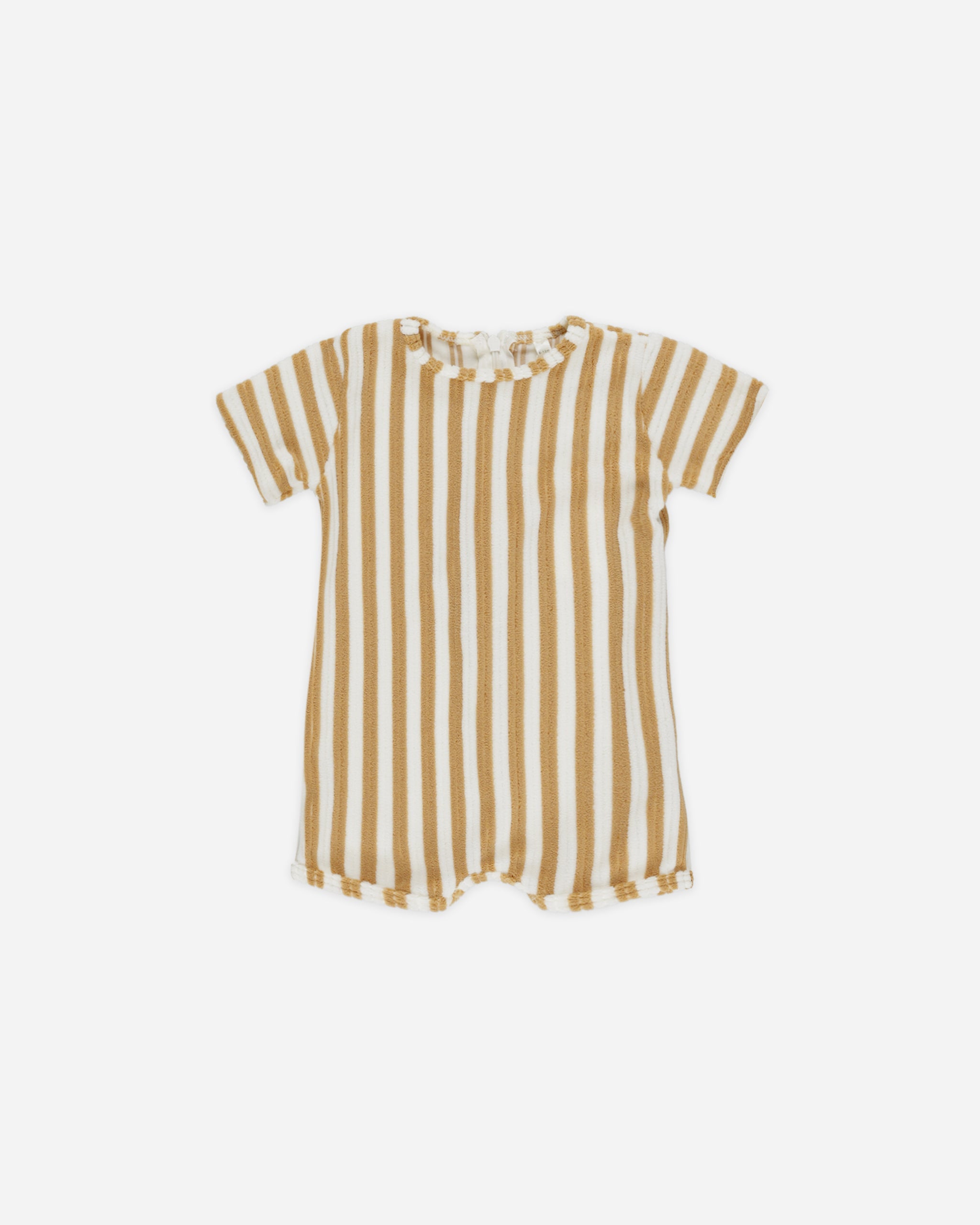 Shorty One-Piece || Marigold Stripe