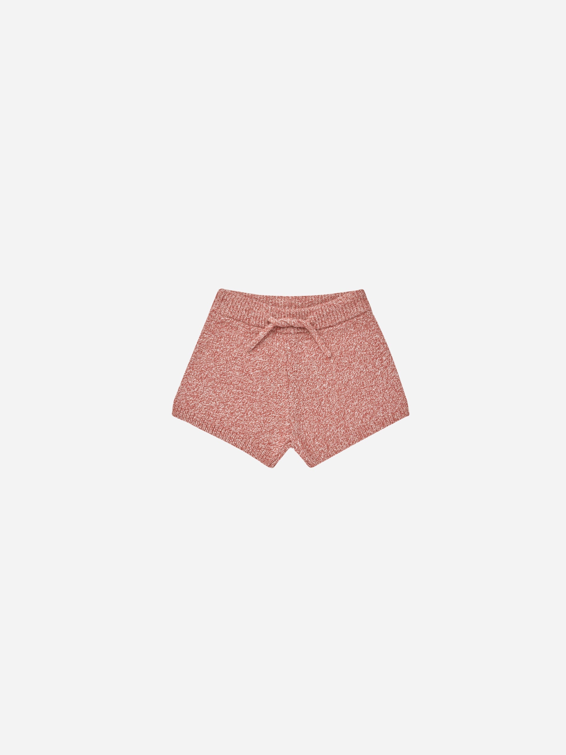 Knit Short || Heathered Strawberry