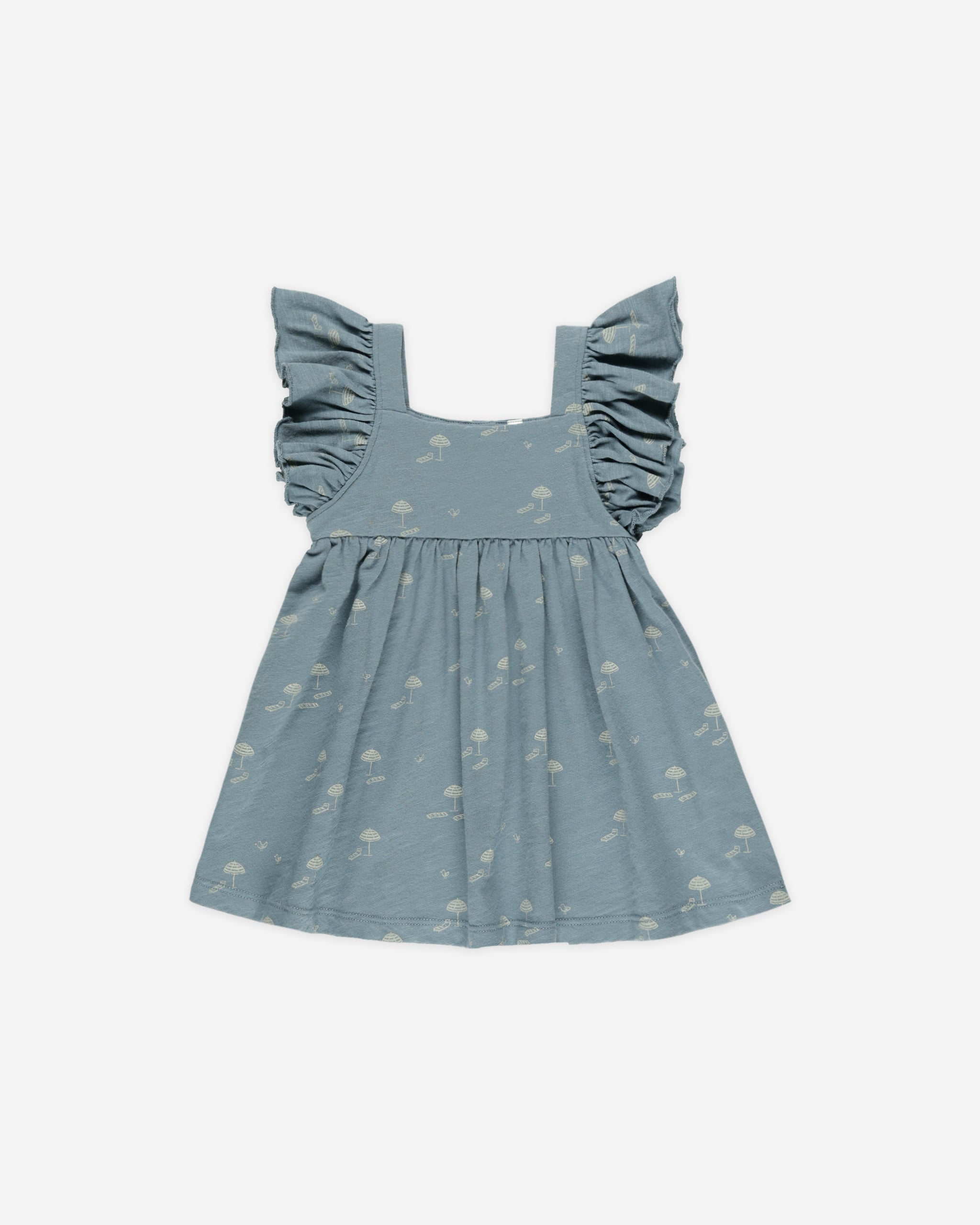 Rylee + Cru Mariposa Dress || Sailboats main image 0