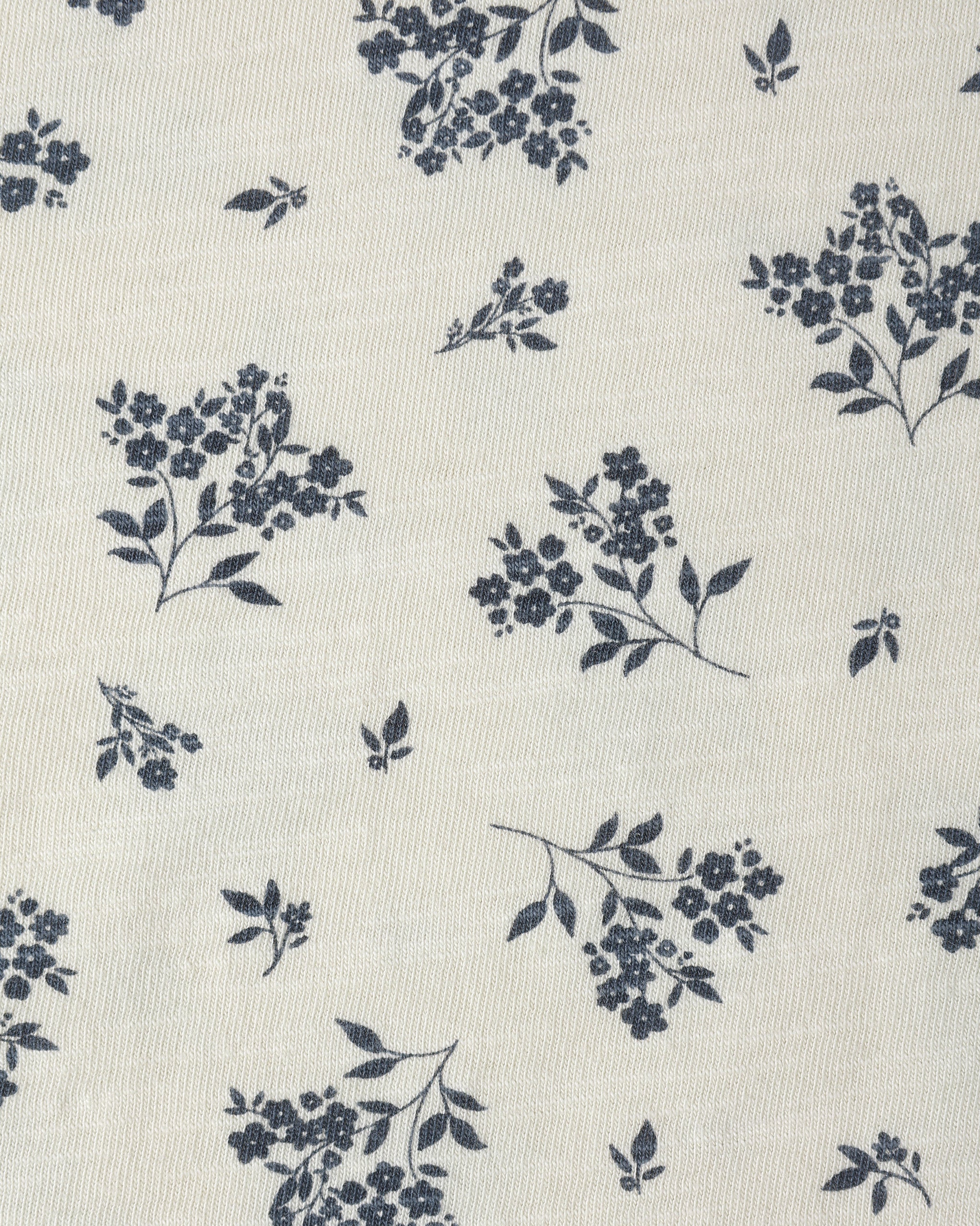 Ensemble t-shirt et pantalon || Bleu fleuri