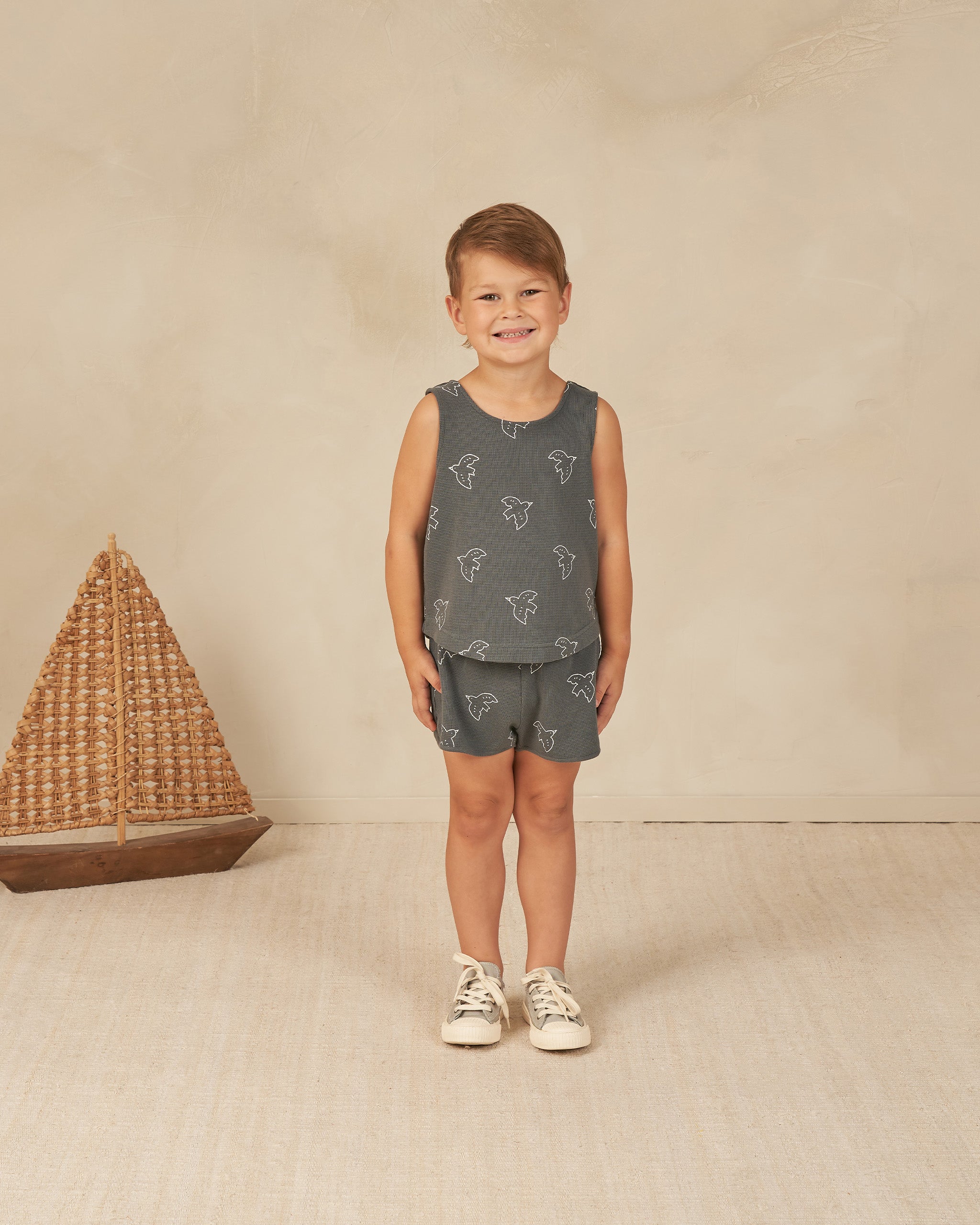 Kaycee Set || Birds - Rylee + Cru | Kids Clothes | Trendy Baby Clothes | Modern Infant Outfits |