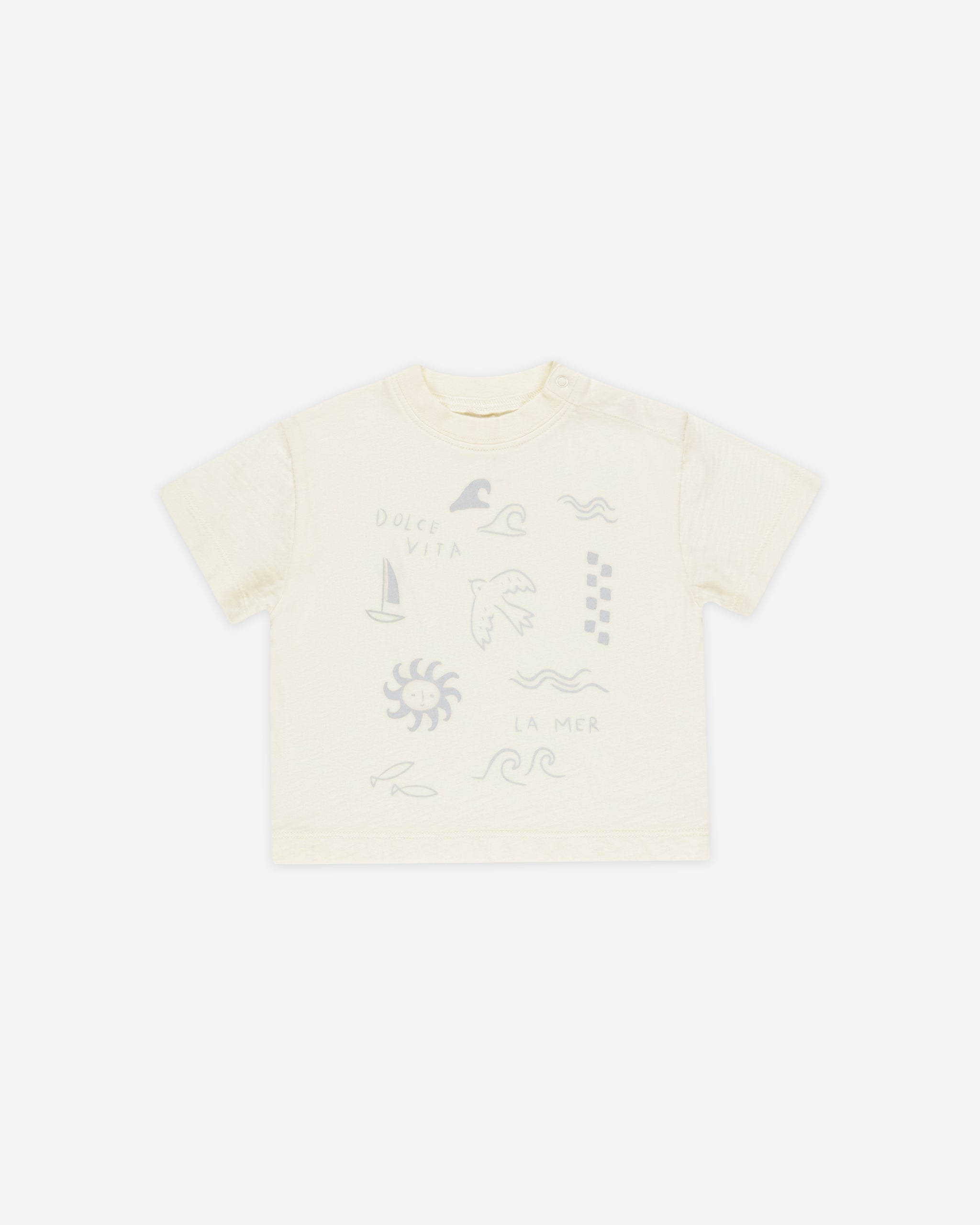 -Relaxed Tee || Dolce Vita-