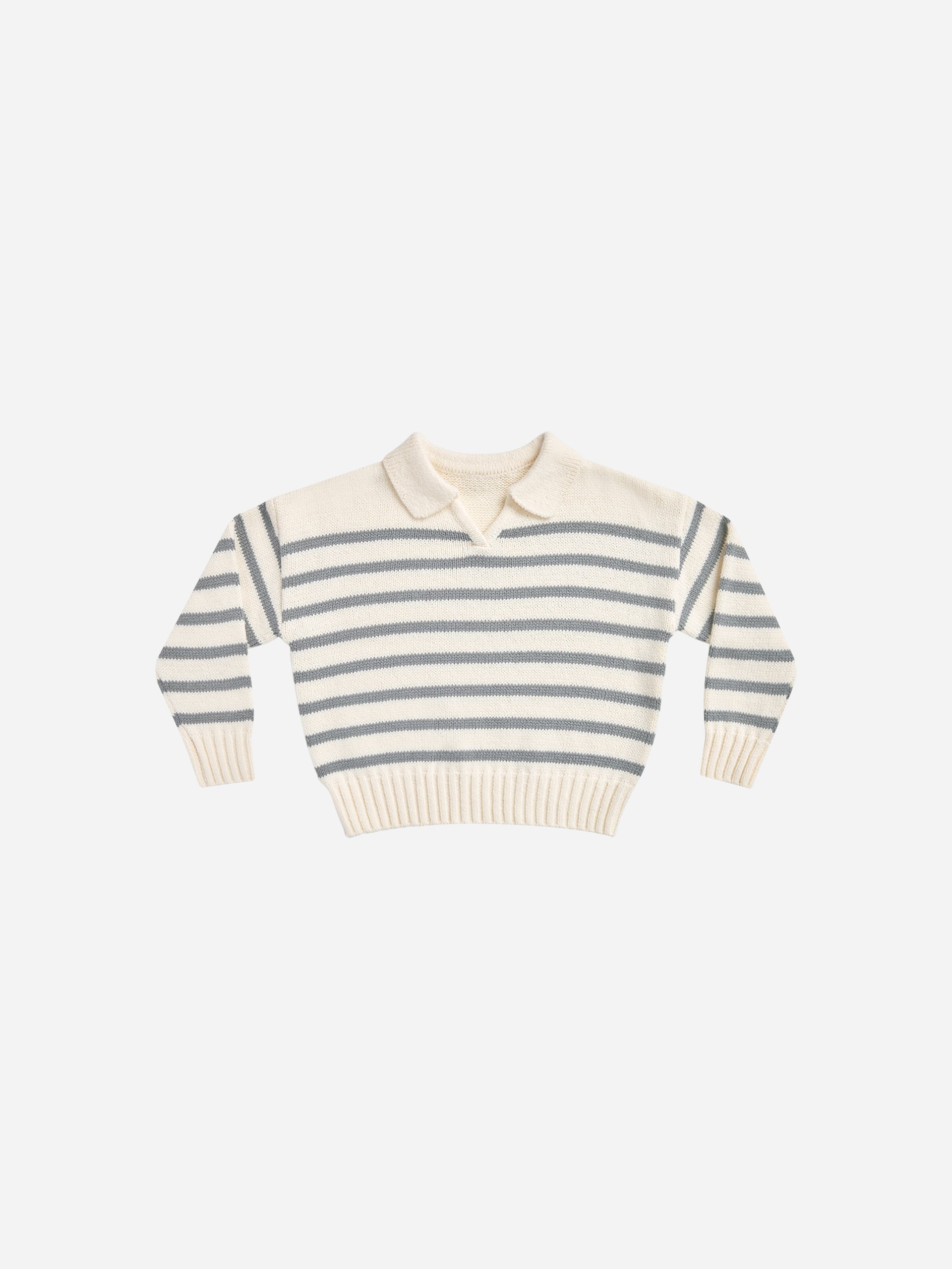 Collared Sweater || Stripe - Rylee + Cru | Kids Clothes | Trendy Baby Clothes | Modern Infant Outfits |