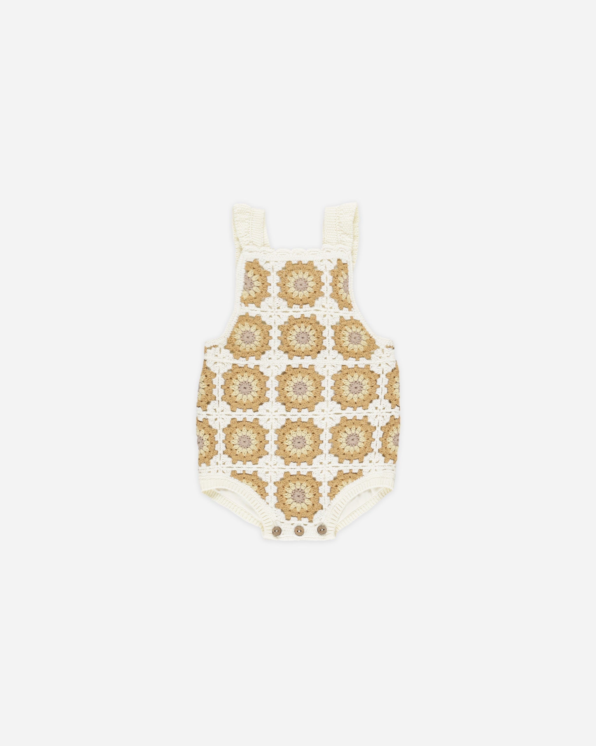 Crochet Romper || Marigold Daisy