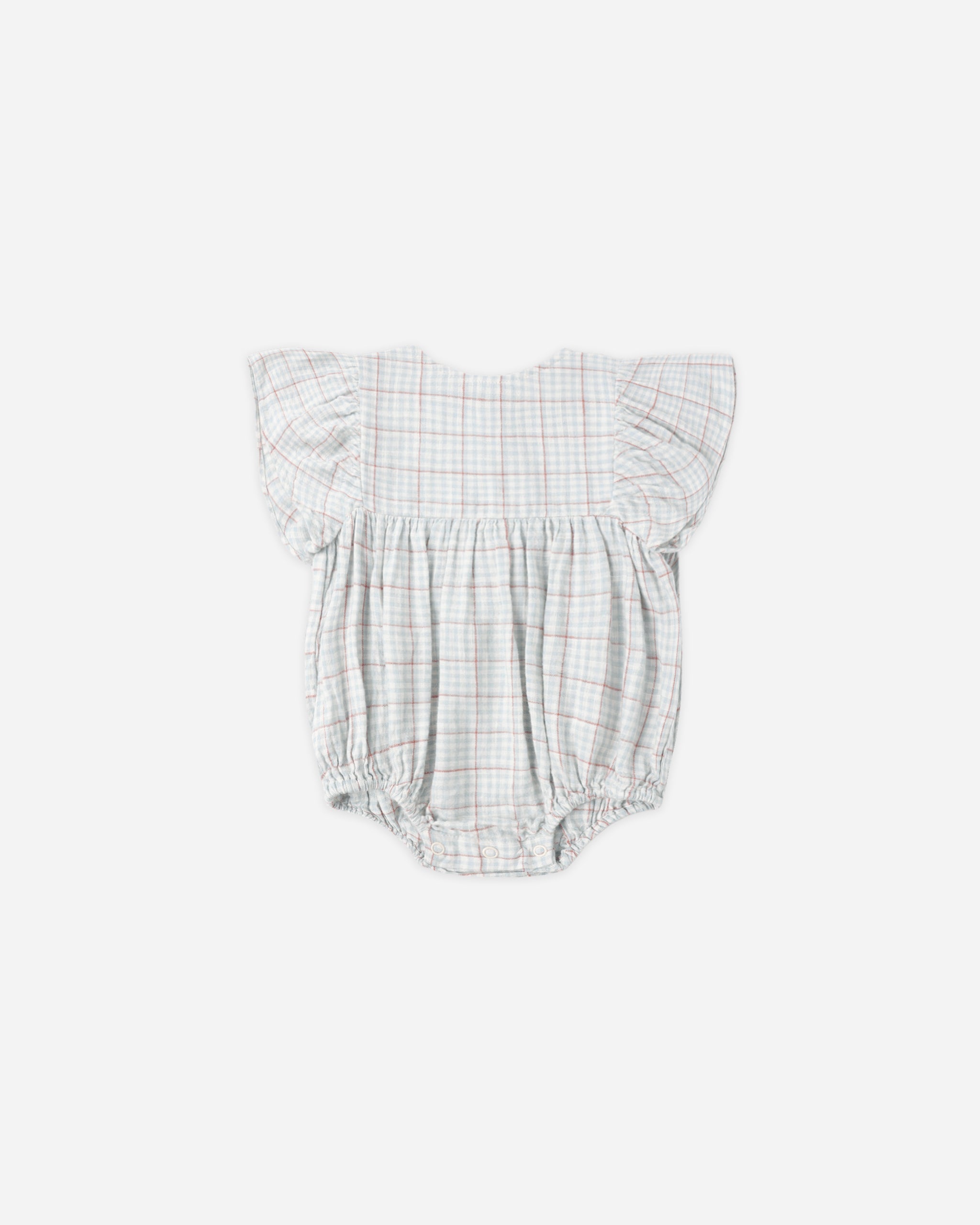Kalea Romper Light Blue Plaid – Rylee + Cru Canada
