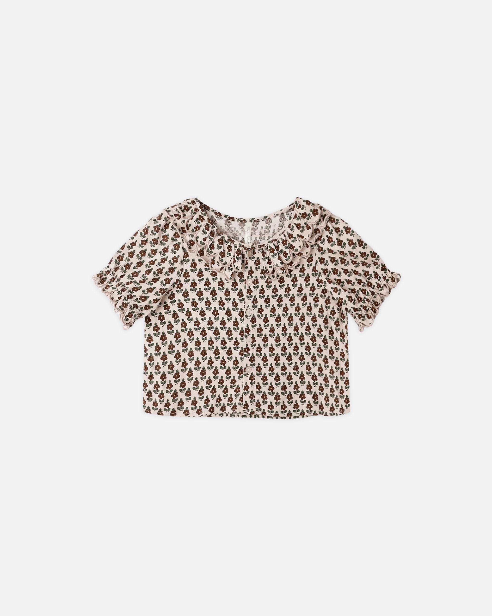 Liv Blouse || Harvest Floral - Rylee + Cru | Kids Clothes | Trendy Baby Clothes | Modern Infant Outfits |