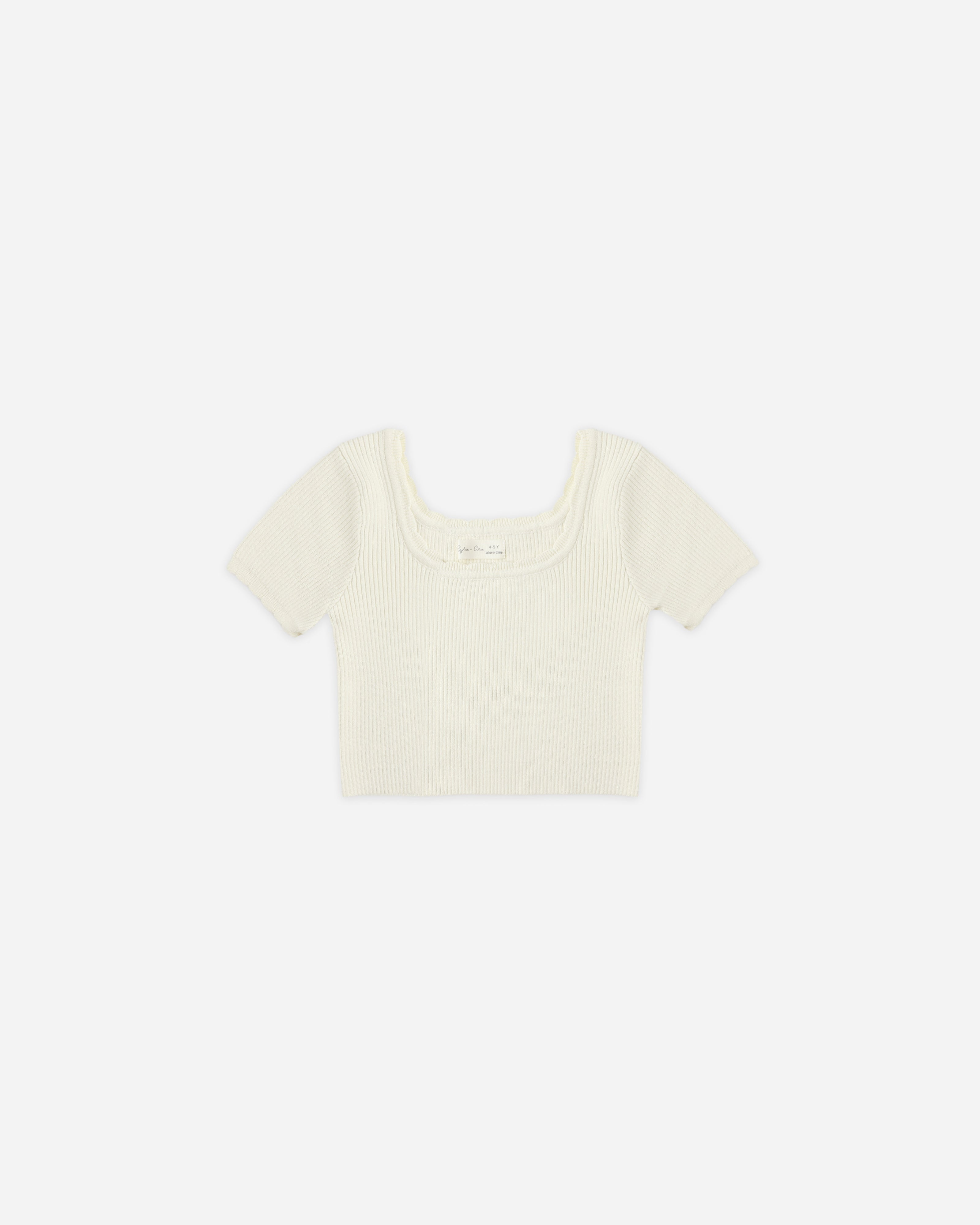 Tee-shirt pétoncles || Naturel