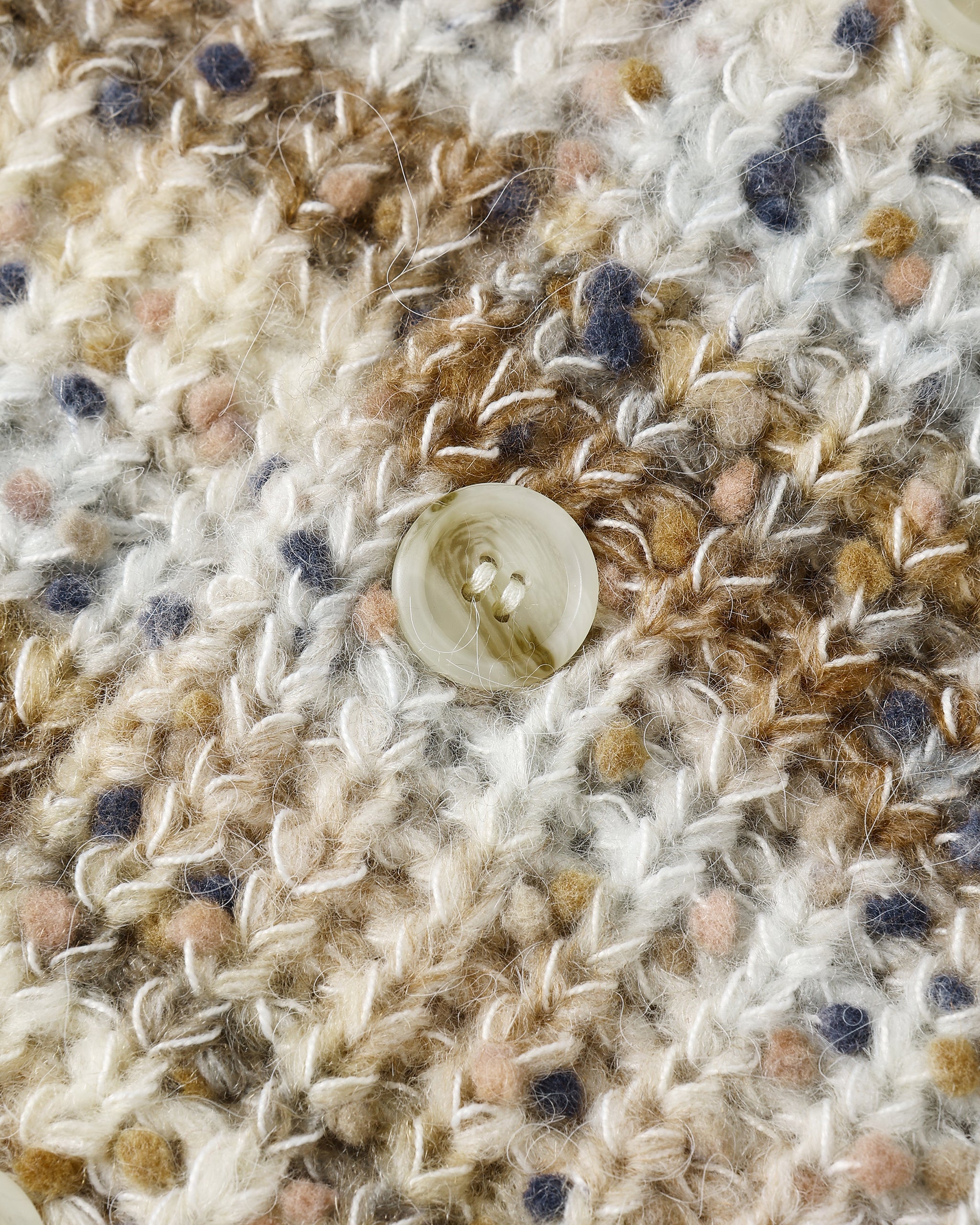 Cardigan Cheyenne || Rayures multicolores pierre