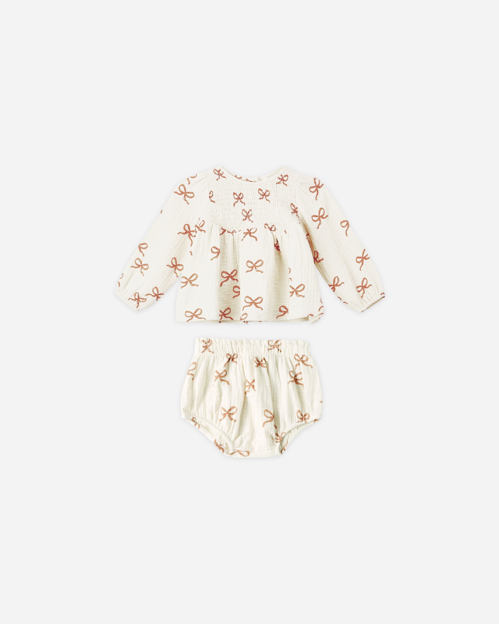 Rylee + Cru Sophie Top + Bloomer Set - Ruby Bows