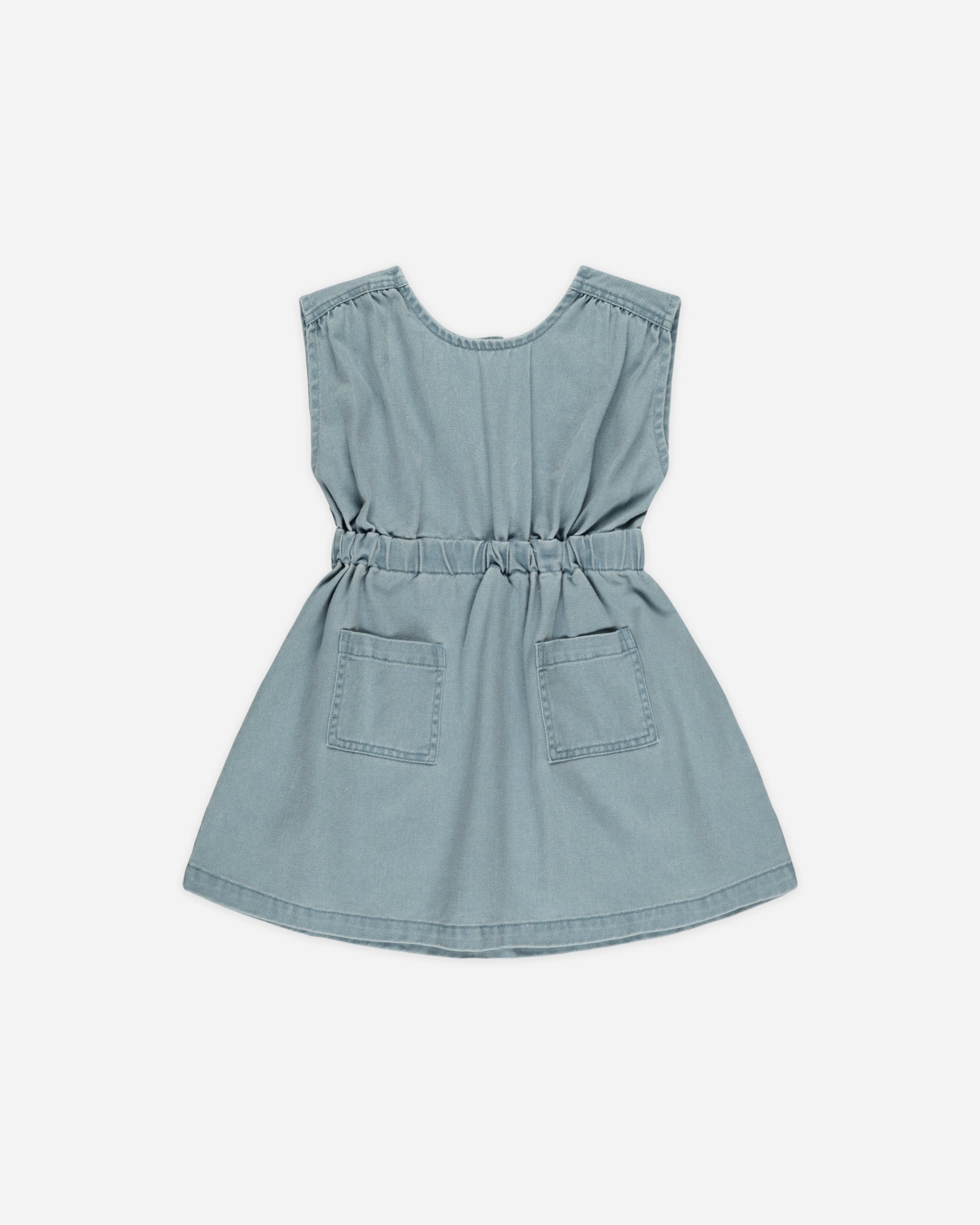 Denim Mini Dress || Ocean