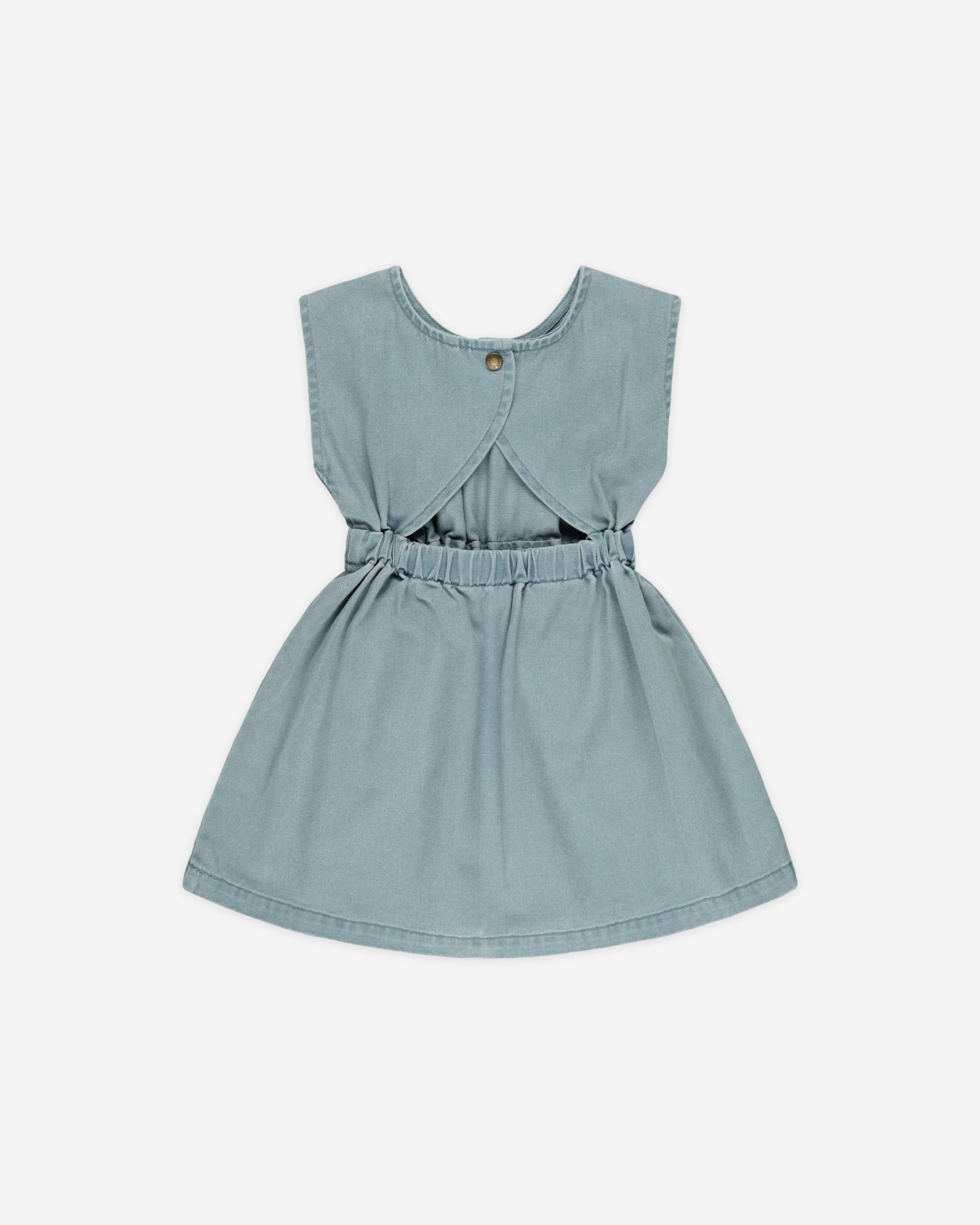 Denim Mini Dress || Ocean