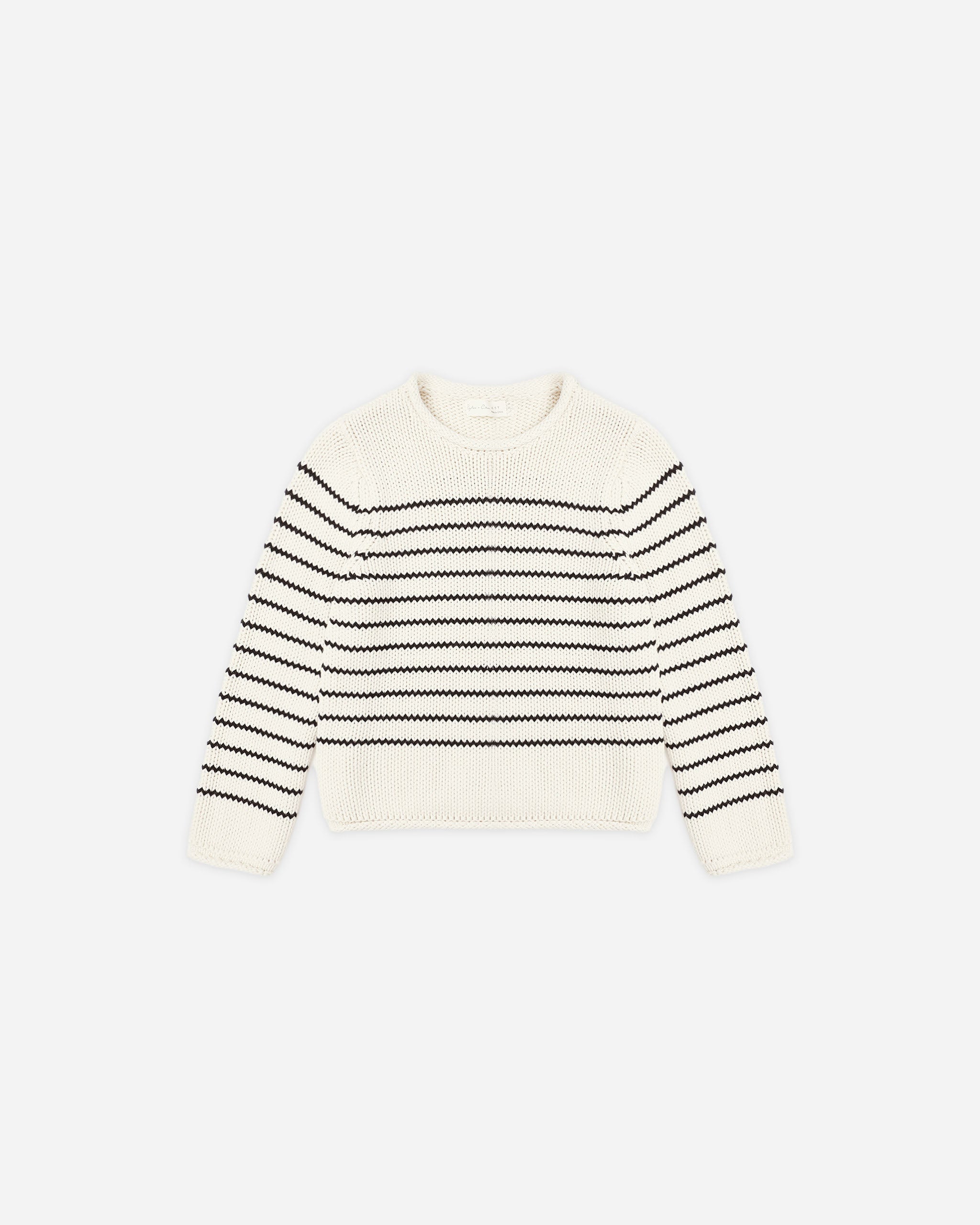 Jacques Sweater || Black Stripe - Rylee + Cru | Kids Clothes | Trendy Baby Clothes | Modern Infant Outfits |