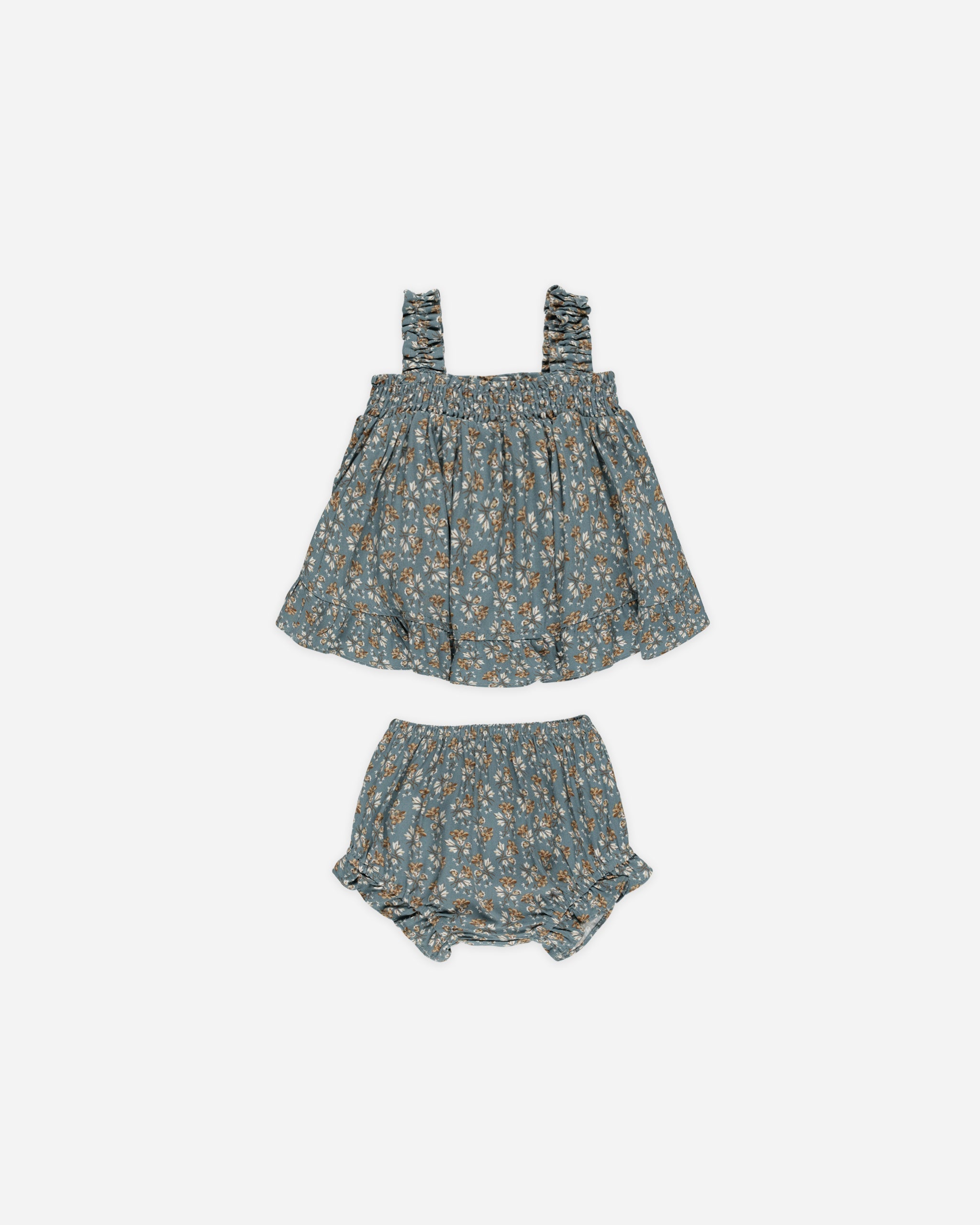 Lala Set || Blue Floral
