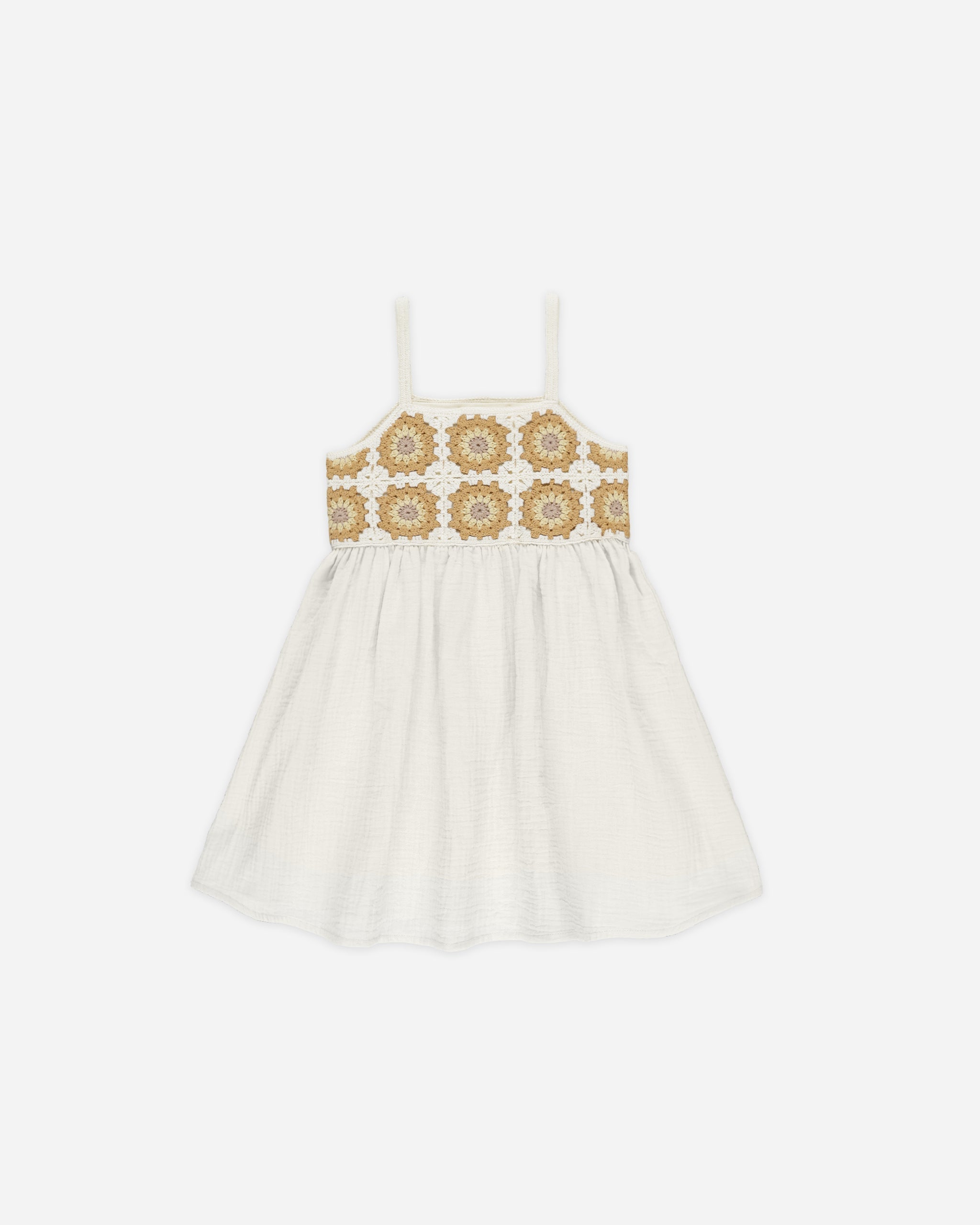 Crochet Sun Dress || Marigold Daisy