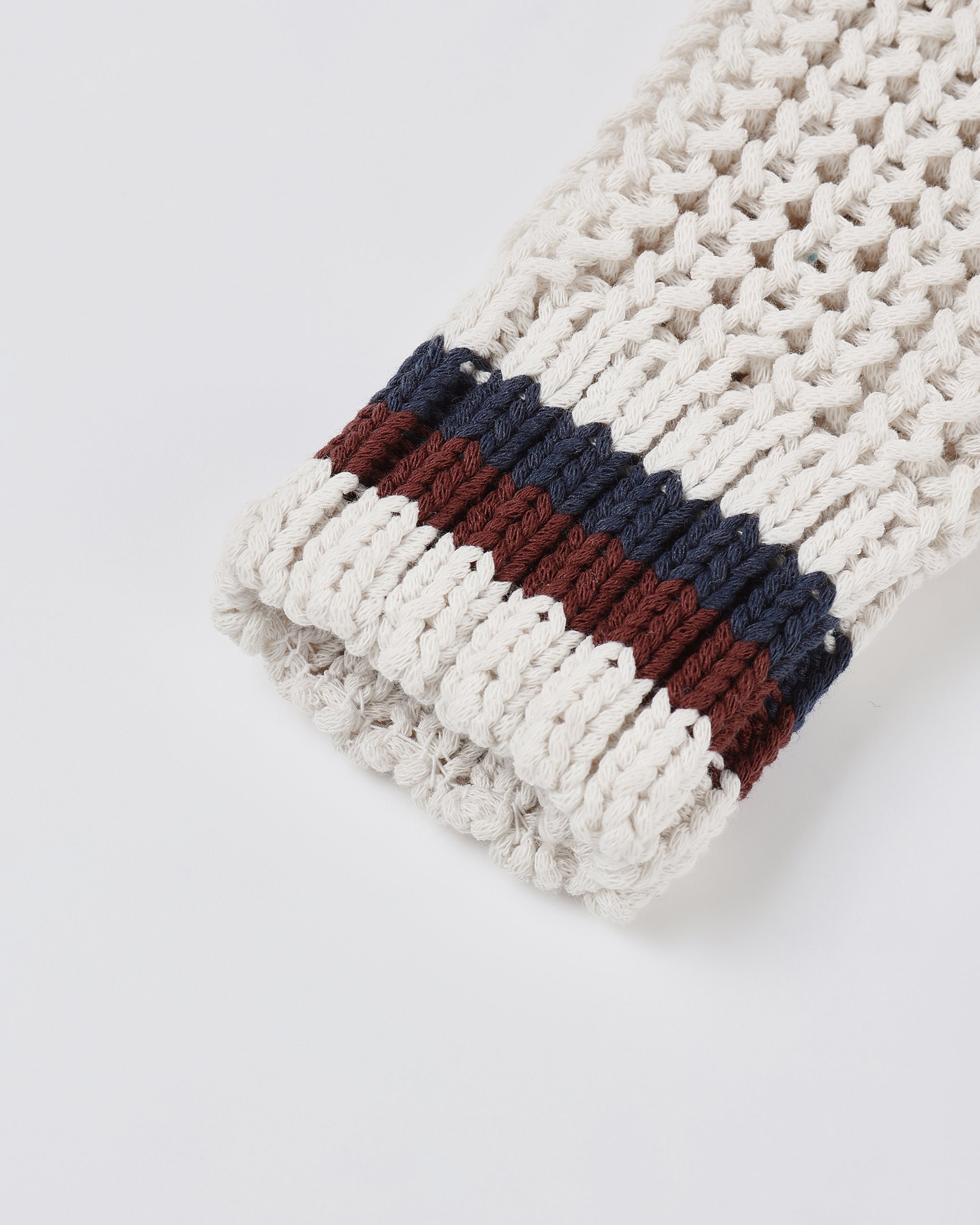 Cardigan universitaire || Naturel